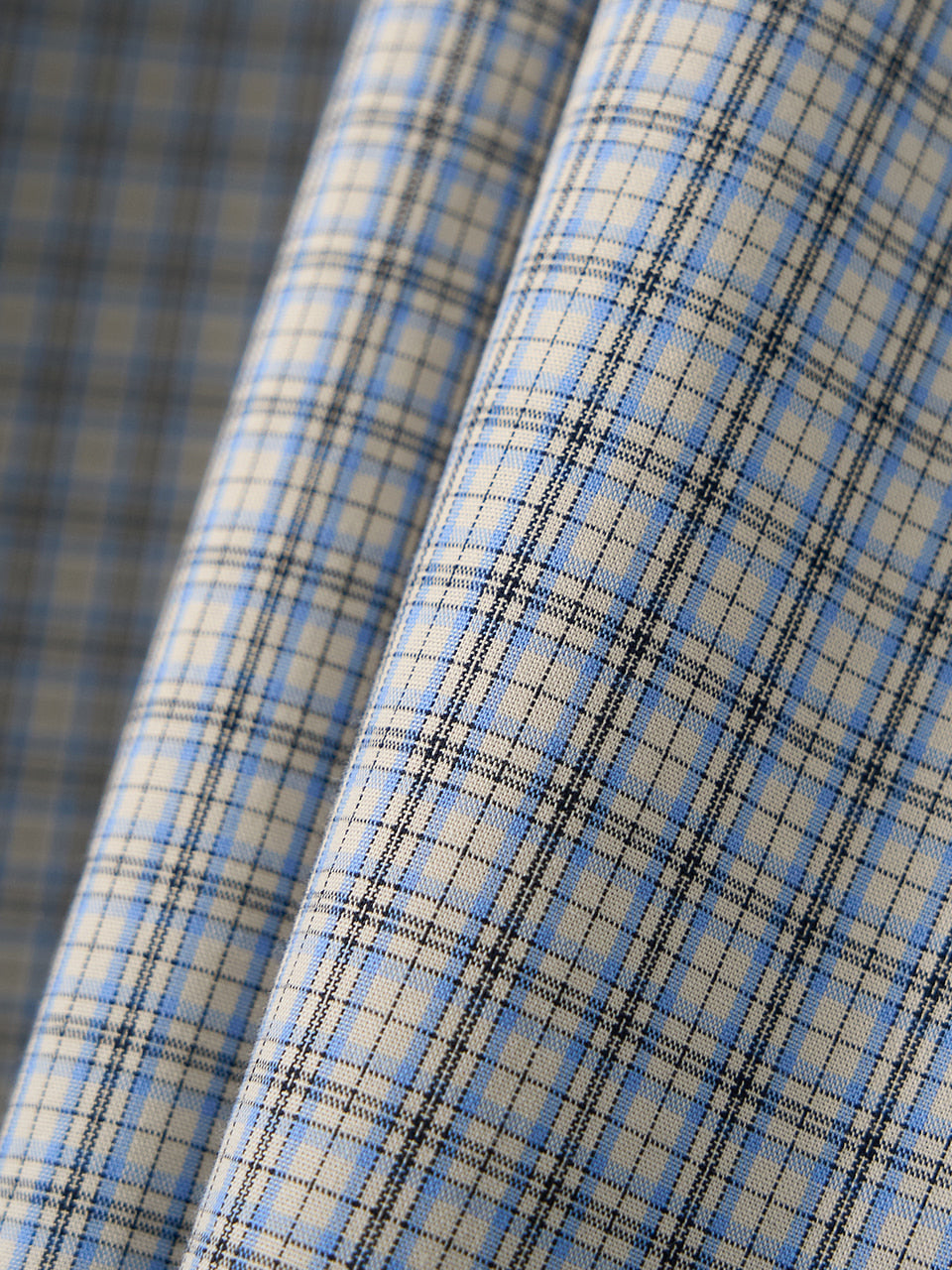 Kijun - Soft Check Shirt (Sky Blue) product image 14 | TRAB K-Fashion Australia