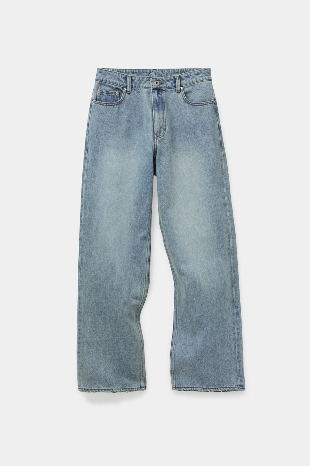 Coor - Damage Washed Jeans (Washed Blue) product image 1 | TRAB K-Fashion Australia
