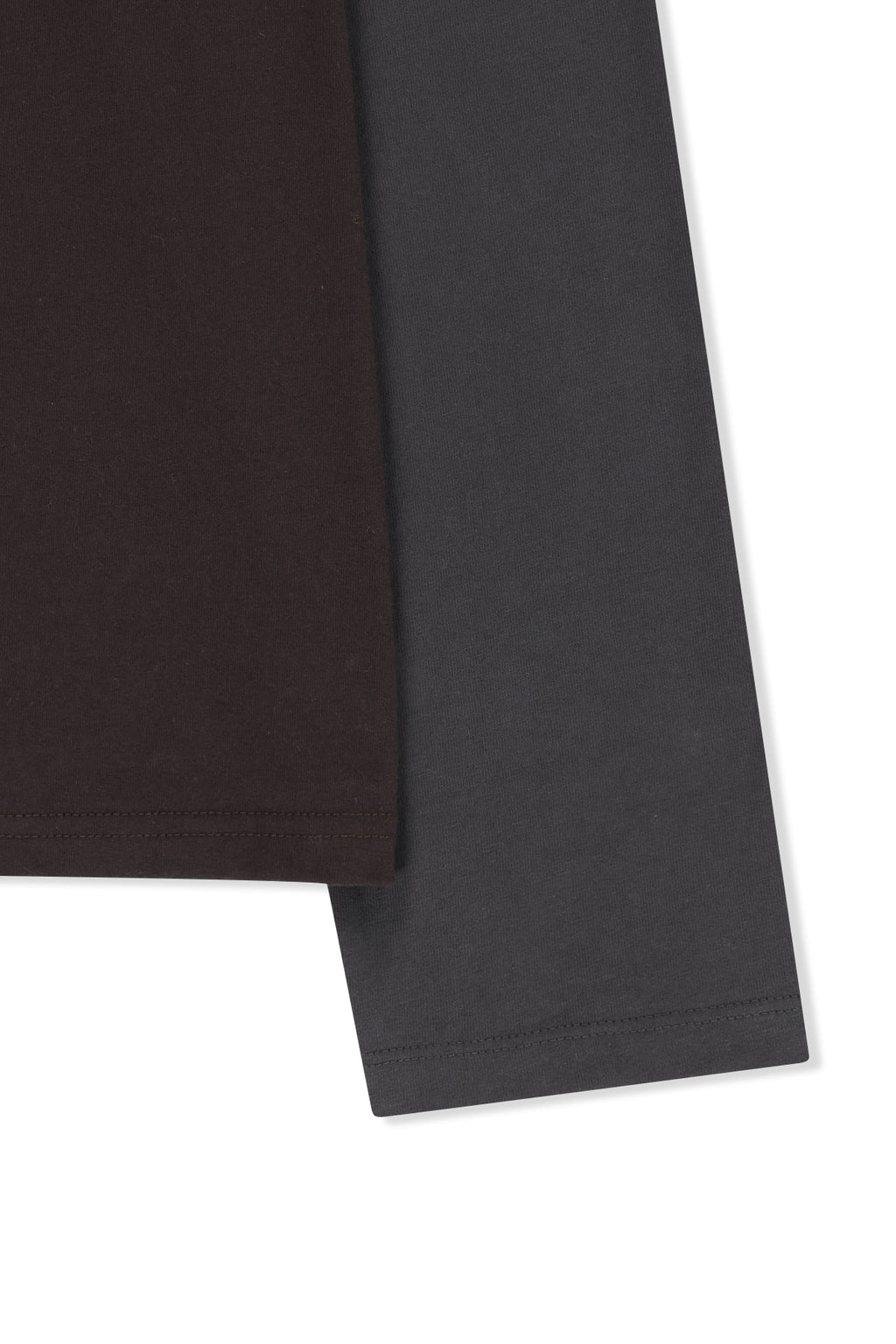 Matin Kim - Tonal Block Logo Top (Brown) product image 4 | TRAB K-Fashion Australia