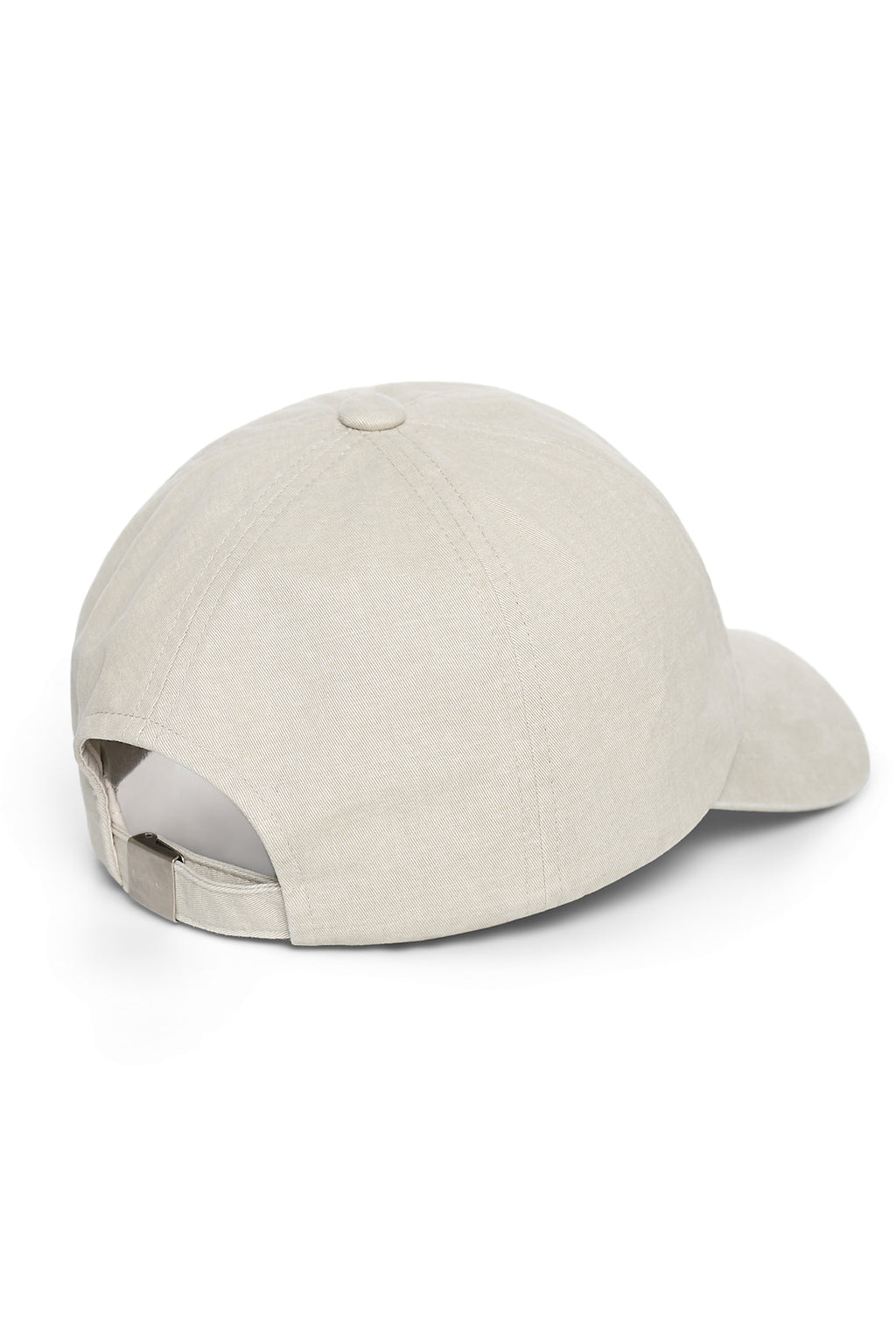 Matin Kim - Matin Flat Crown Ball Cap (Beige) product image 3 | TRAB K-Fashion Australia