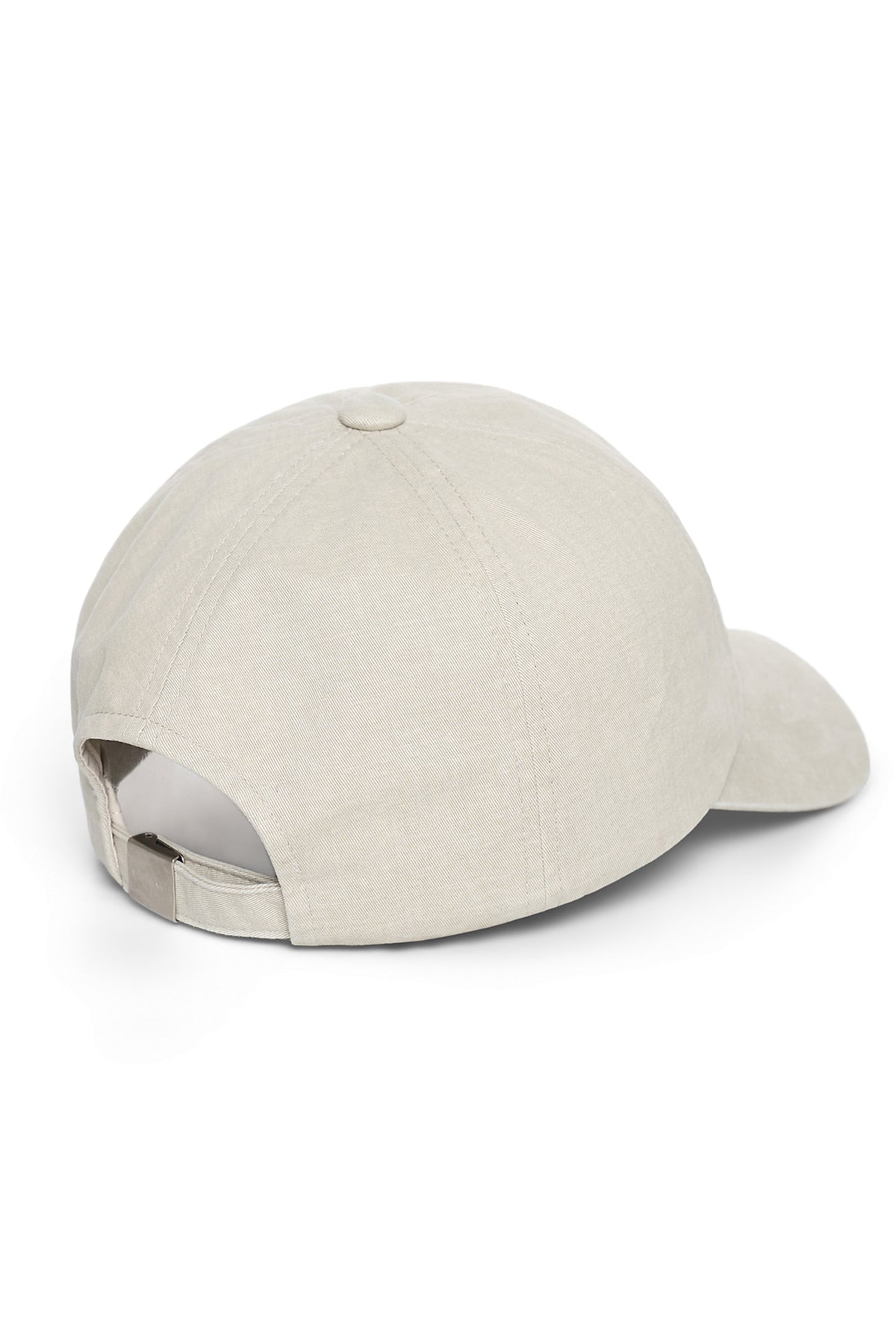 Matin Kim - Matin Flat Crown Ball Cap (Beige) product image 3 | TRAB K-Fashion Australia