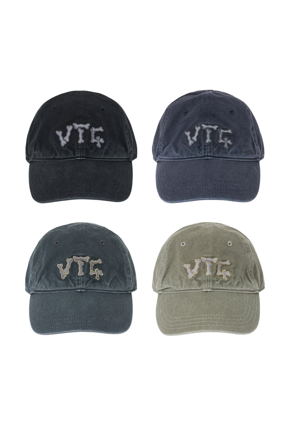 Hatchingroom - Bone VTG Cap Washed (Olive) product image 5 | TRAB K-Fashion Australia