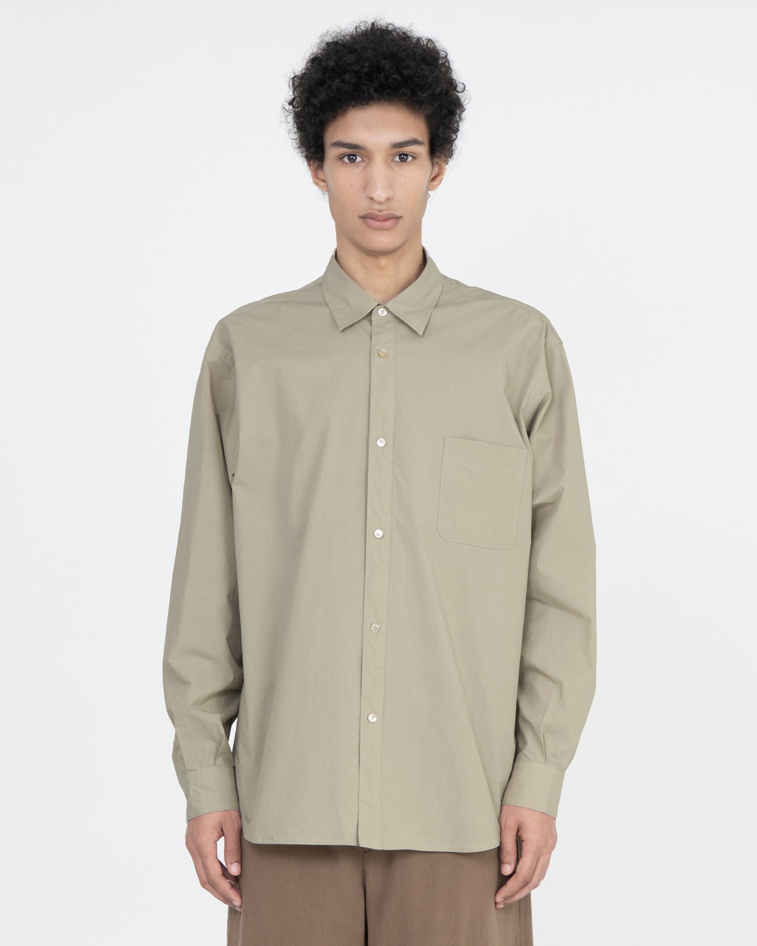 Brownyard - Essential Shirt (Beige) product image 2 | TRAB K-Fashion Australia