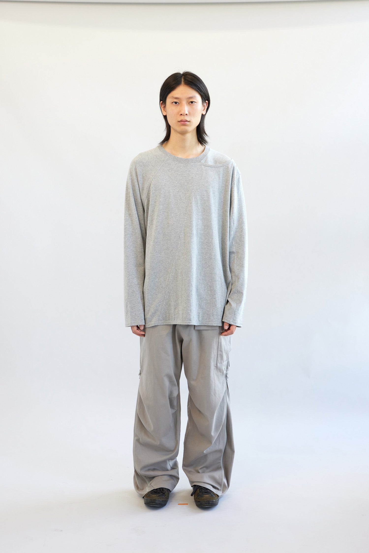 Hatchingroom - 9P Pants (Greige) product image 4 | TRAB K-Fashion Australia