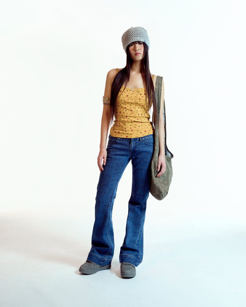 Coyseio - Vintage Bootcut Denim Pants (Blue) product image 2 | TRAB K-Fashion Australia