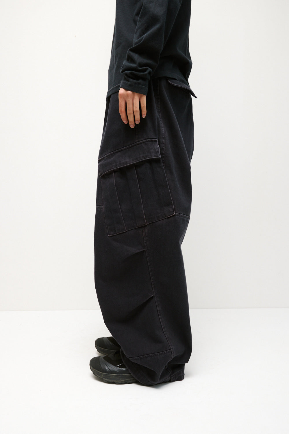 Hatchingroom - Mil Pants Washed Dark (Navy) product image 7 | TRAB K-Fashion Australia