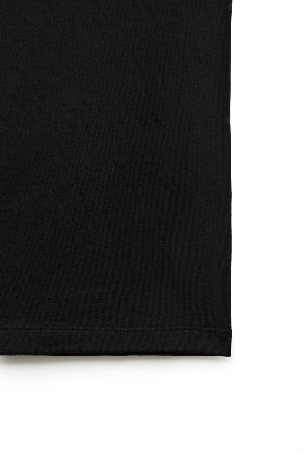 Hatchingroom - Curved Henley Neck Tee (Black) product image 7 | TRAB K-Fashion Australia
