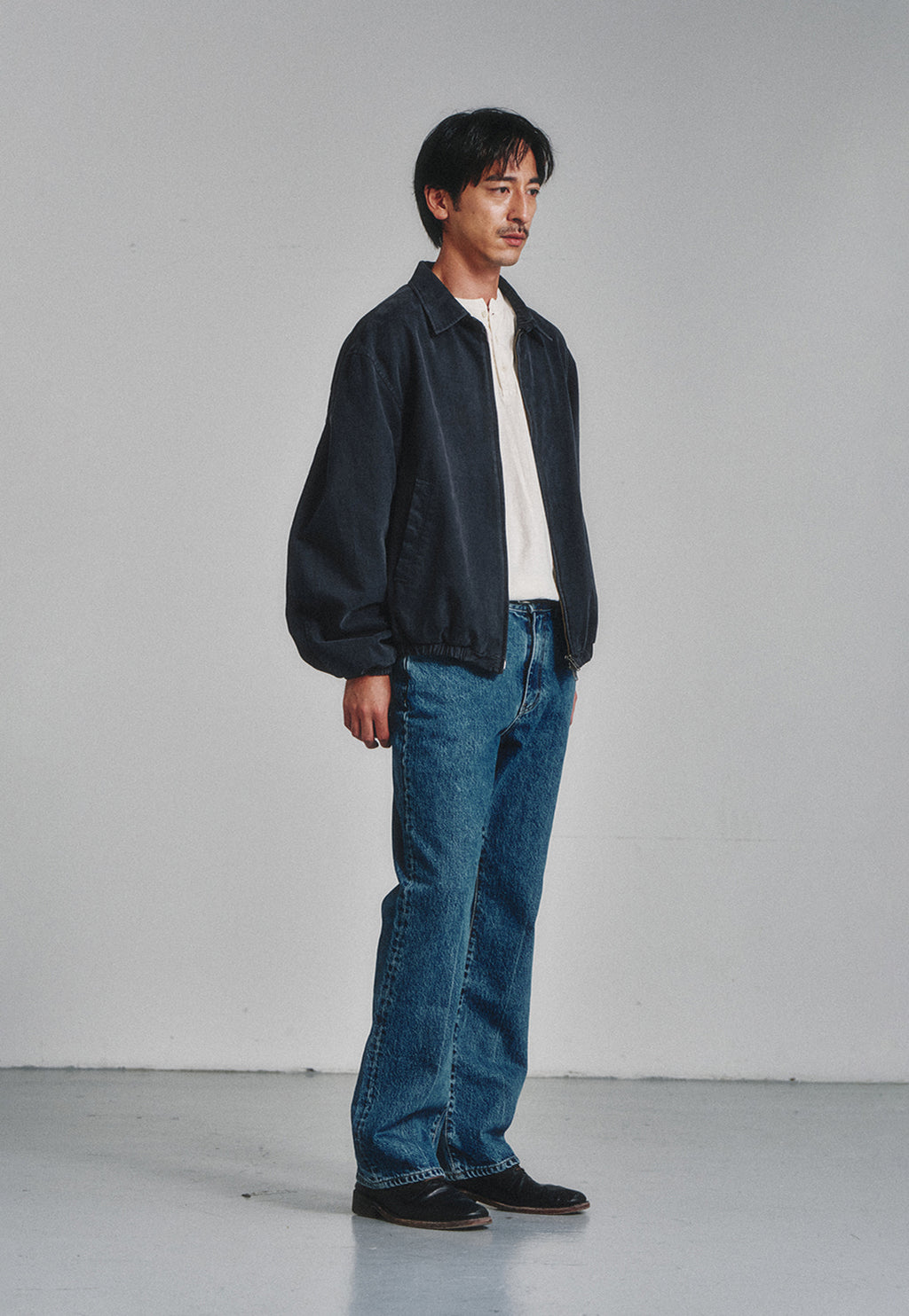 Art if acts - Regular Flare Jeans (Mid Blue) product image 3 | TRAB K-Fashion Australia