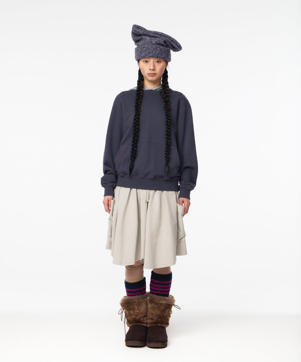 Coyseio - Reversible Wide Cat Beanie (Purple) product image 6 | TRAB K-Fashion Australia