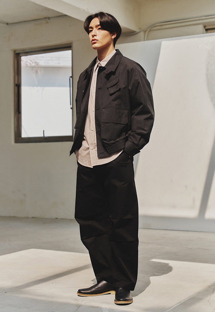 Art if acts - Three Pocket Blouson (Black) product image 3 | TRAB K-Fashion Australia