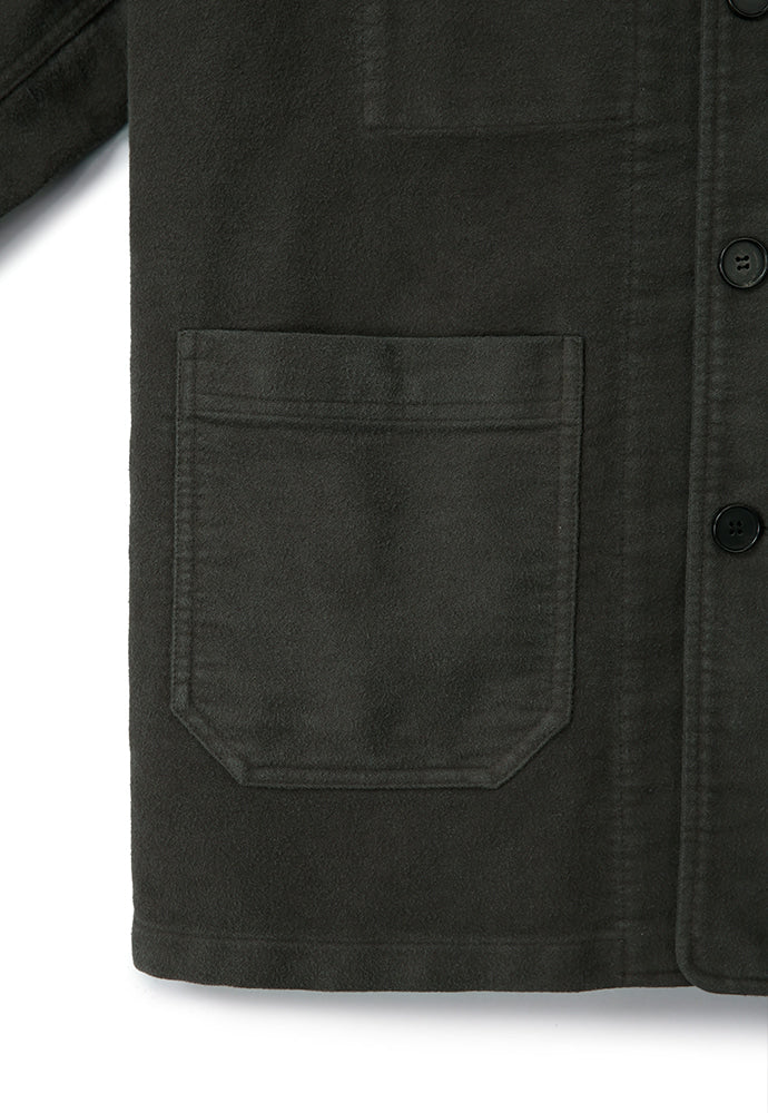 Art if acts - Washed Moleskin French Work Jacket (Stone) product image 13 | TRAB K-Fashion Australia