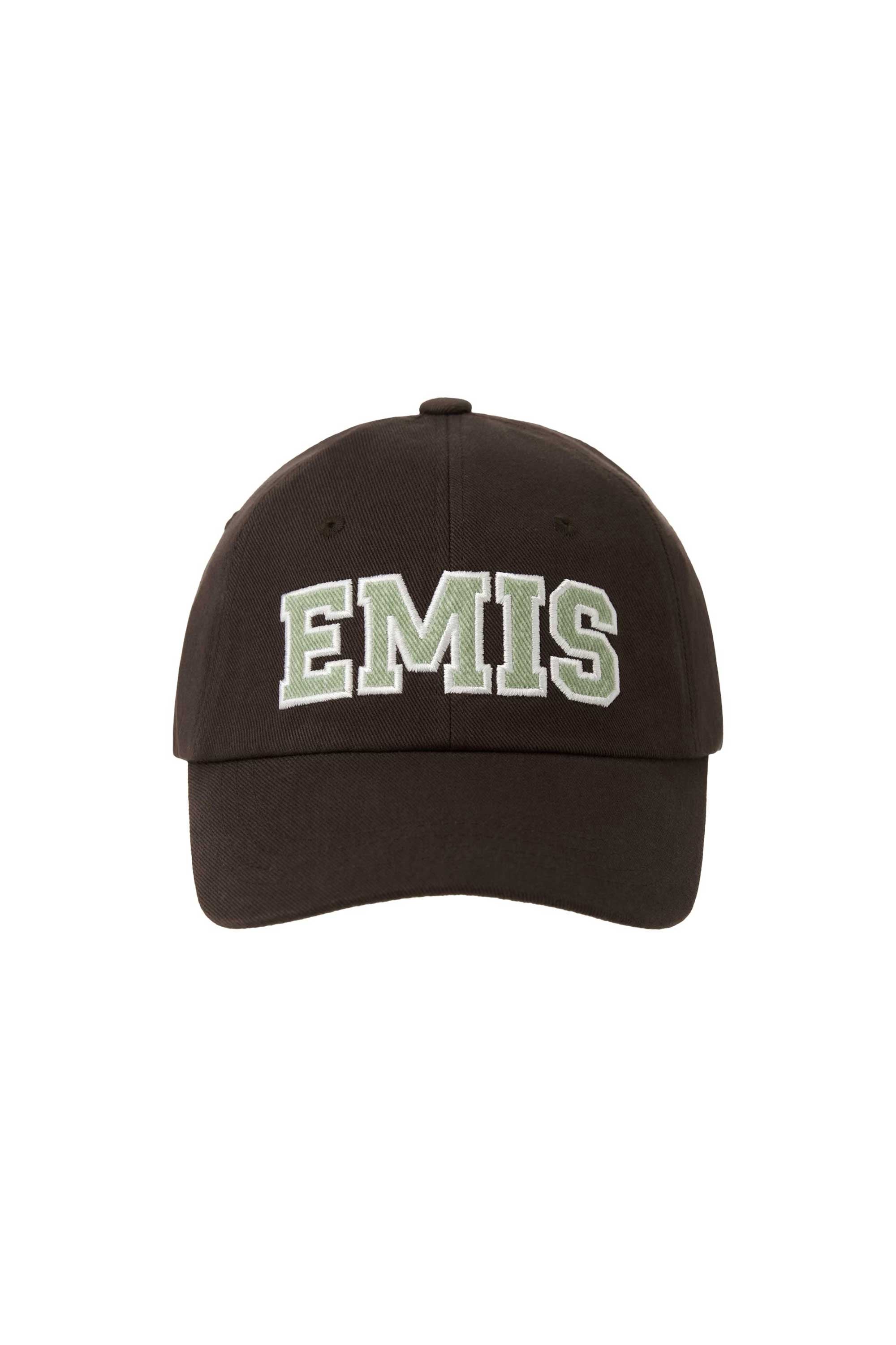Emis - Twill Capital Logo Ball Cap (Brown) product image 1 | TRAB K-Fashion Australia