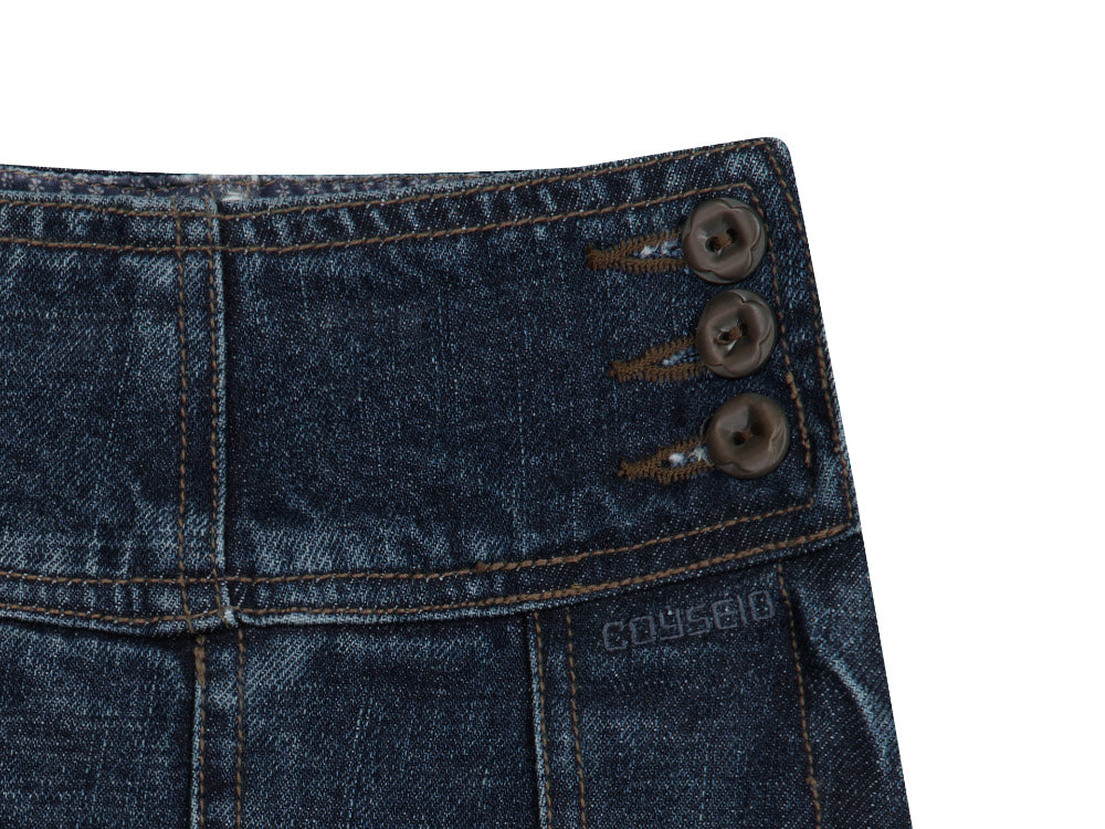 Coyseio - Deep Denim Pleats Skirt (Navy) product image 19 | TRAB K-Fashion Australia