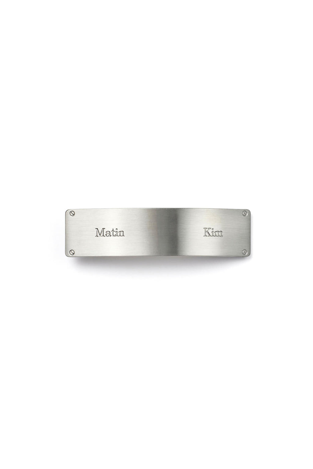 Matin Kim - Matin Signature Hair Clip (Dark Silver) product image 4 | TRAB K-Fashion Australia
