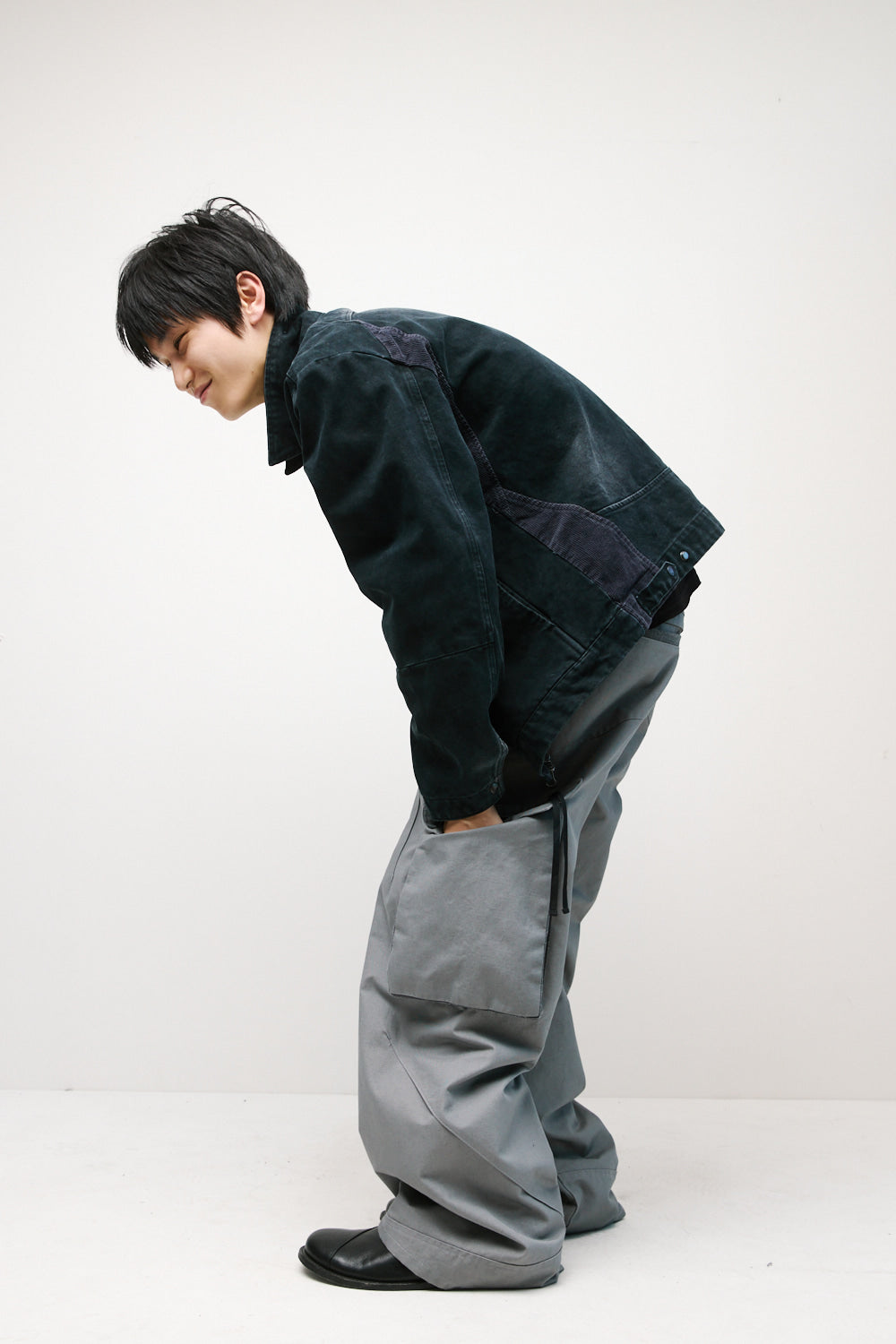 Hatchingroom - Canvas Work Jacket (Faded Black) product image 12 | TRAB K-Fashion Australia