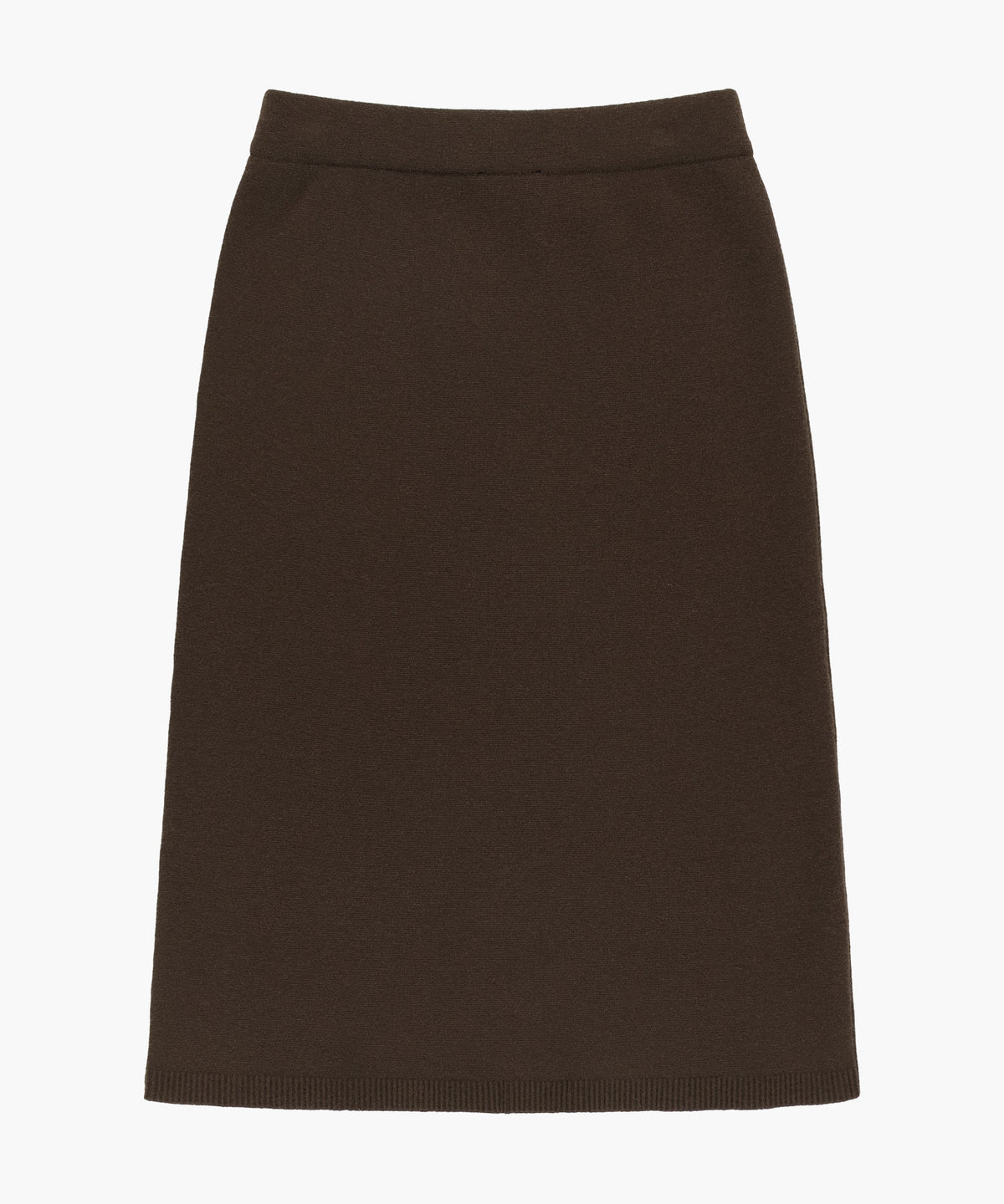 Marithe & Francois Girbaud - Ribbon Classic Logo Knit Skirt (Brown) product image 6 | TRAB K-Fashion Australia