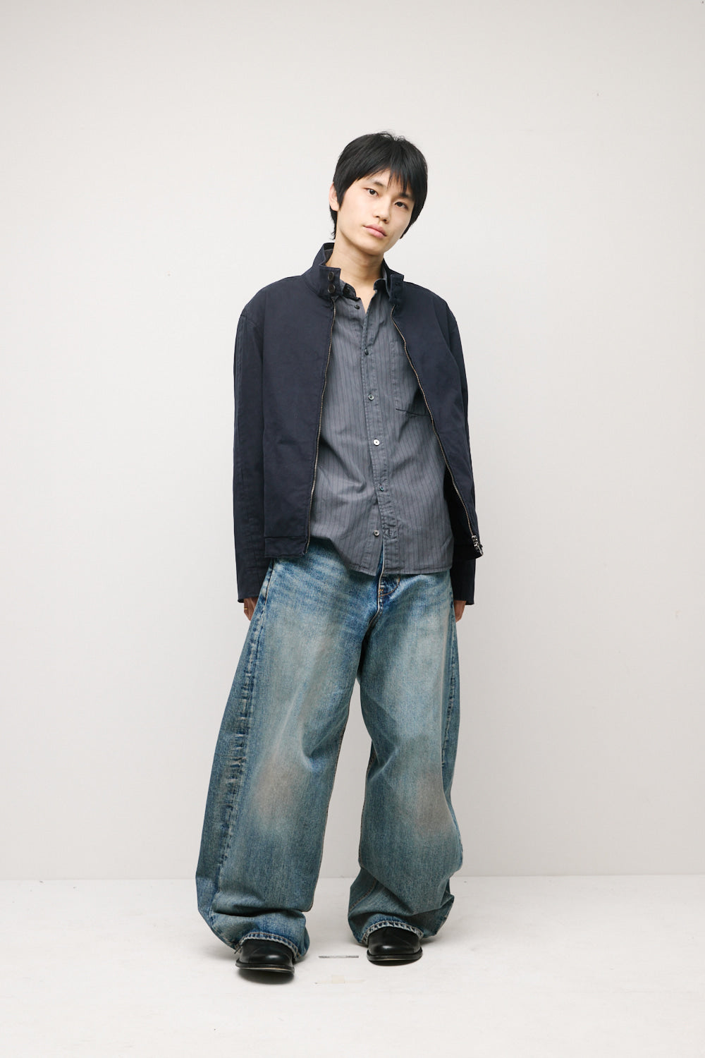 Hatchingroom - Silent Harrington Jacket (Dark Navy) product image 8 | TRAB K-Fashion Australia
