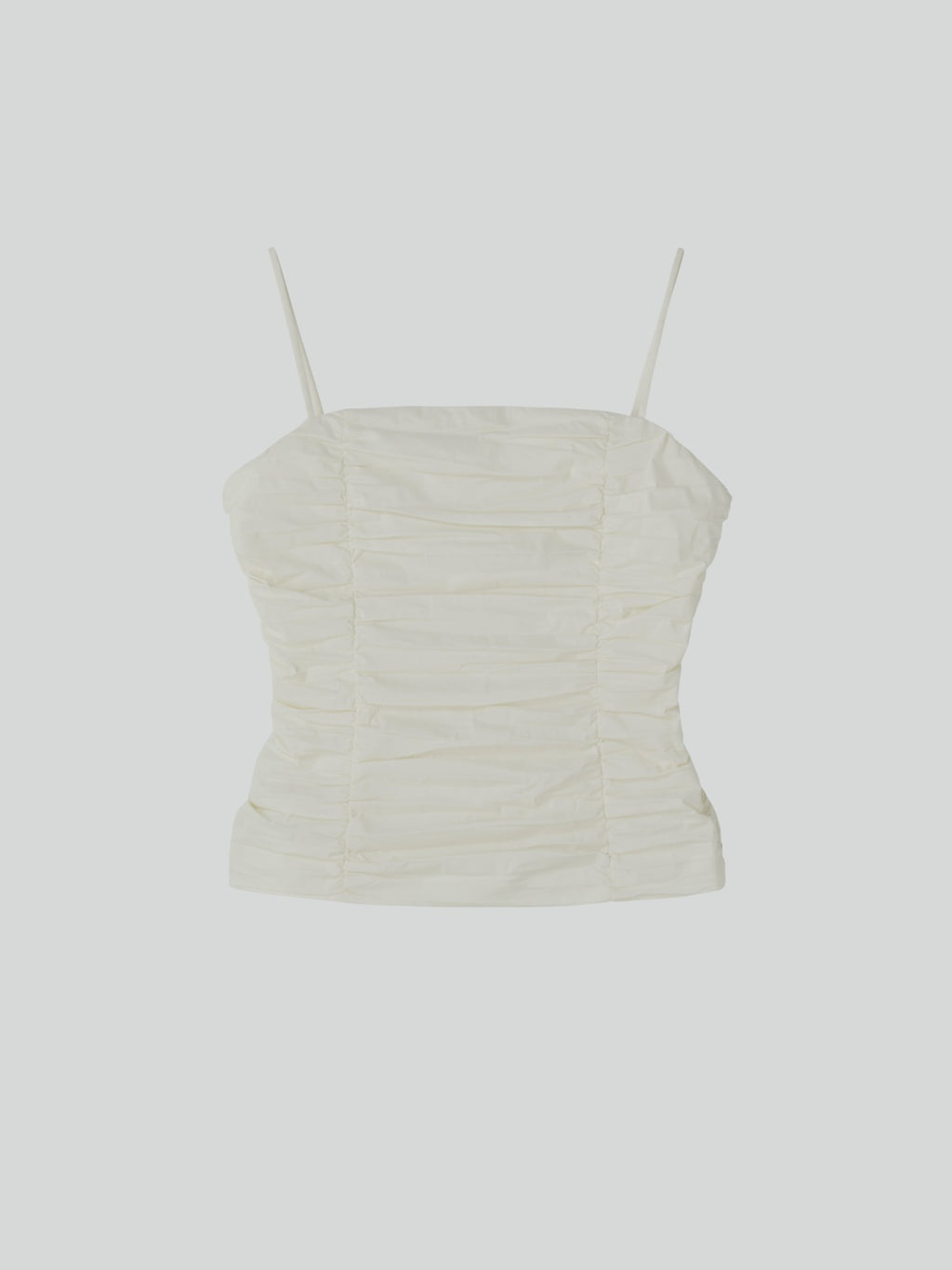 Recto - Gathered Bustier Top (Ivory) product image 1 | TRAB K-Fashion Australia