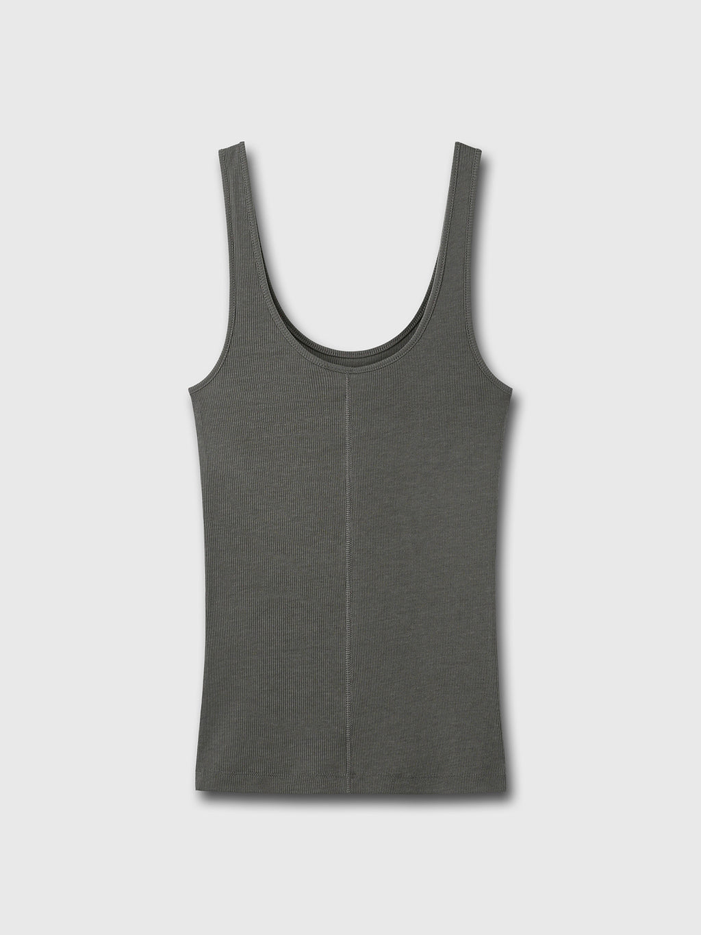 Tonywack - Tencel U-Neck Sleeveless (Olive Charcoal) product image 7 | TRAB K-Fashion Australia