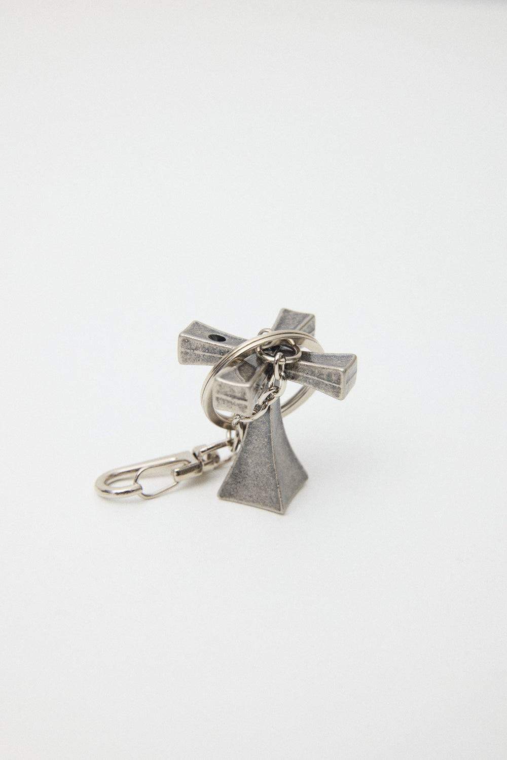 Hatchingroom - Tabber Symbol Keyring Antique Silver (OC) product image 2 | TRAB K-Fashion Australia