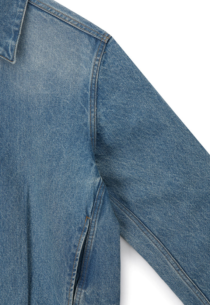 Tonywack - Constructed Pleats Denim Jacket (Faded Vintage Blue) product image 9 | TRAB K-Fashion Australia