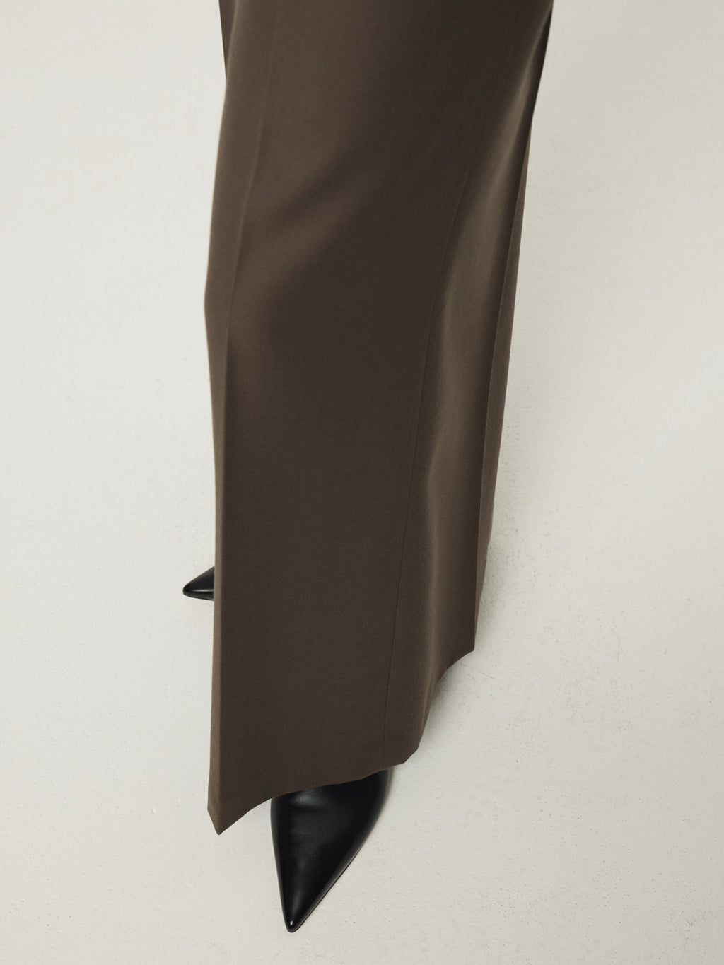 Recto - Sintra Slit Skirt Pants (Dark Khaki) product image 7 | TRAB K-Fashion Australia