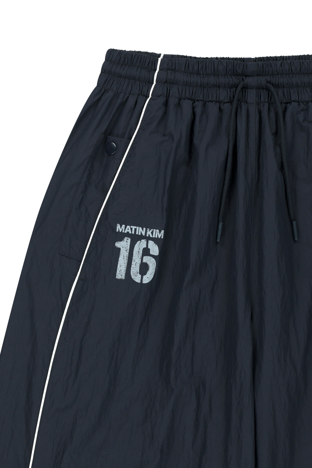 Matin Kim - Matin 16 Logo Track Pants (Navy) product image 3 | TRAB K-Fashion Australia