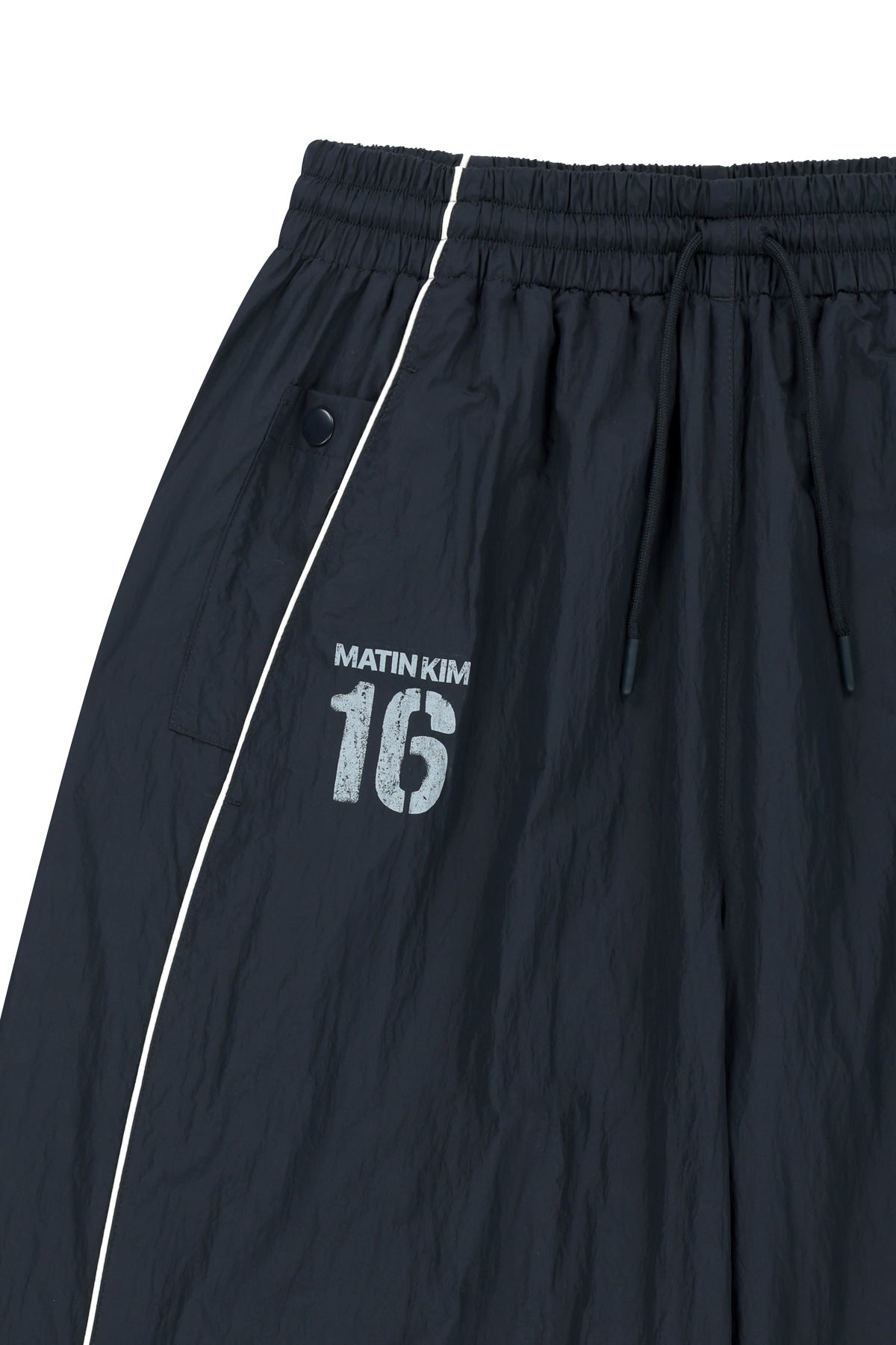 Matin Kim - Matin 16 Logo Track Pants (Navy) product image 3 | TRAB K-Fashion Australia
