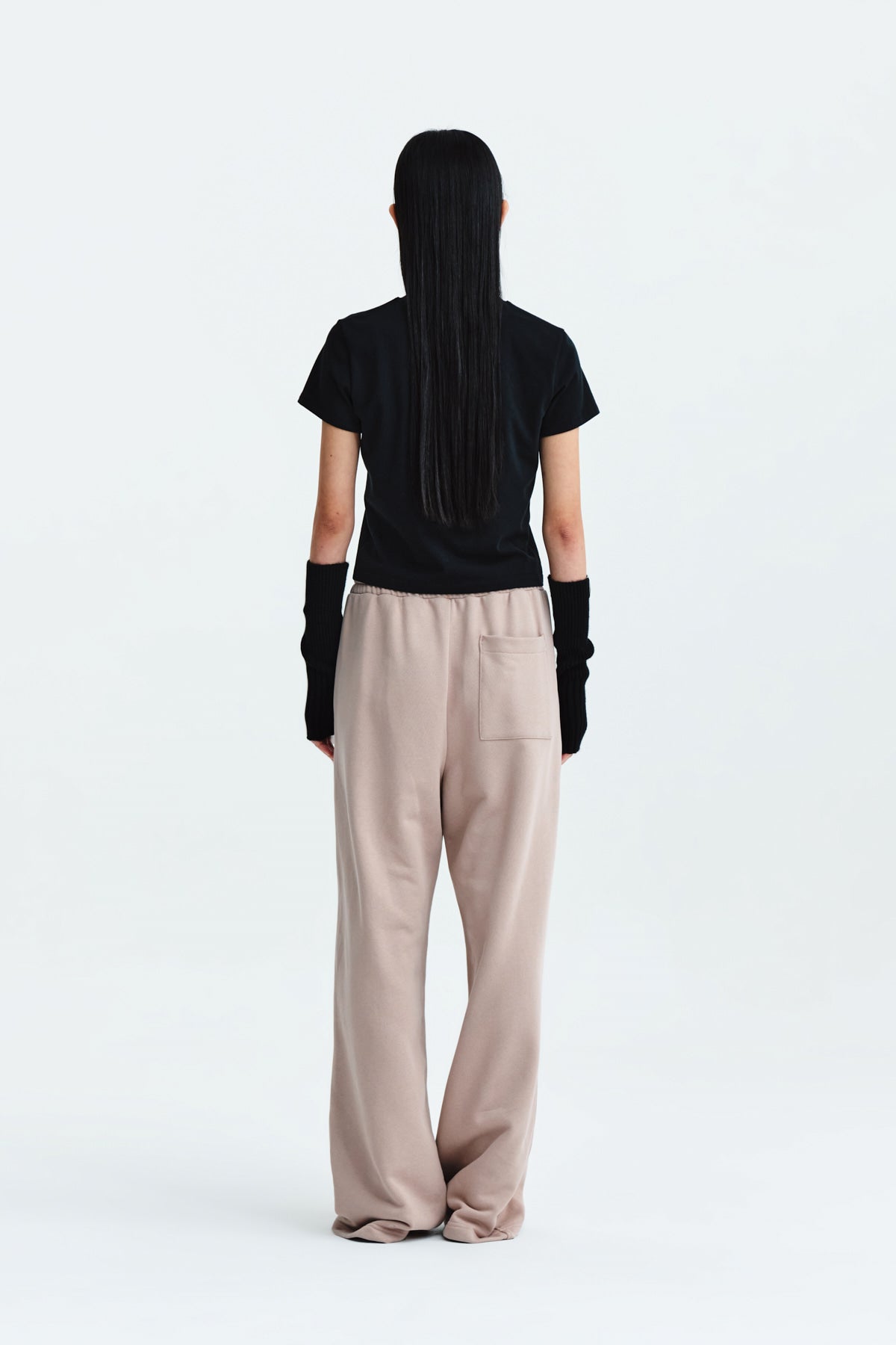 Matin Kim - Kitsch Printing Crop Top (Black) product image 8 | TRAB K-Fashion Australia