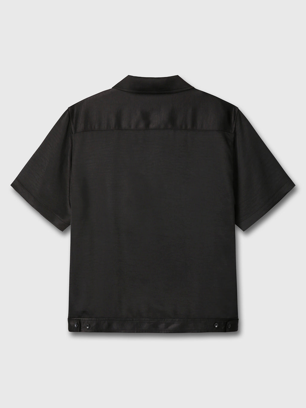 Tonywack - One Piece Collar Half Sleeve Shirt (Black) product image 8 | TRAB K-Fashion Australia