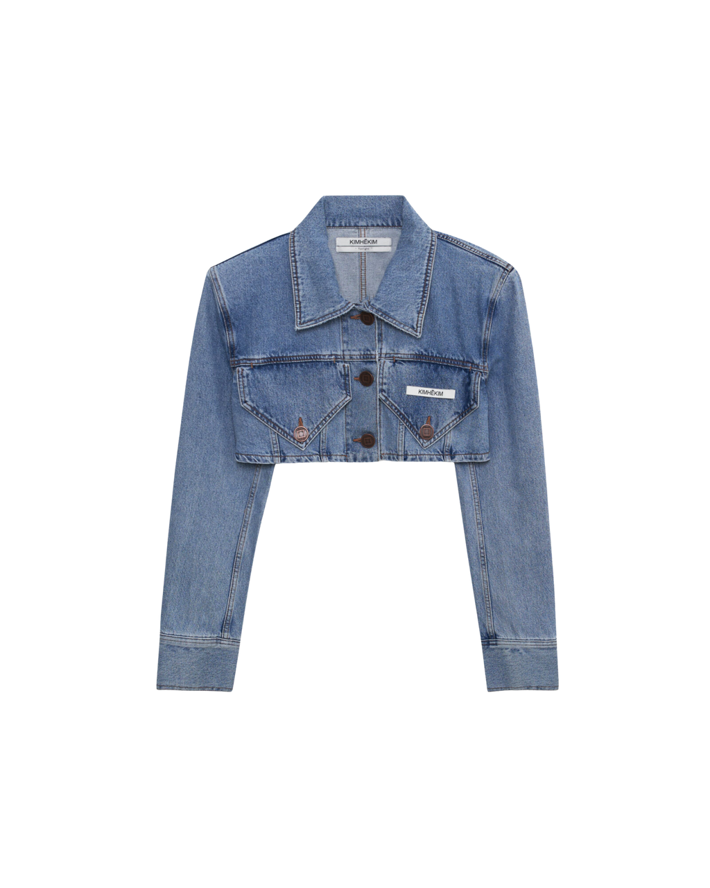 Kimhe Kim - Emma Denim Jacket (Blue) product image 12 | TRAB K-Fashion Australia