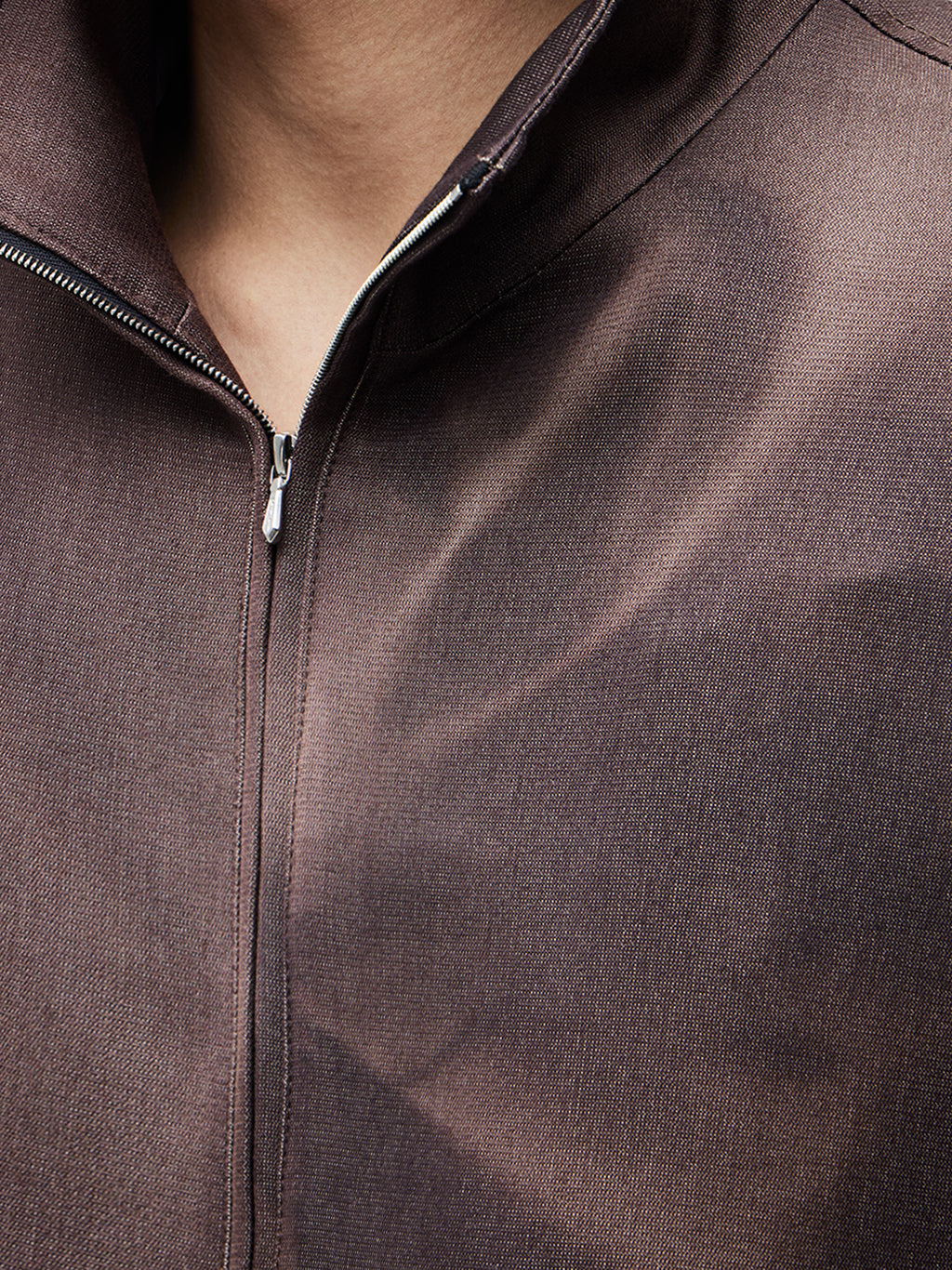 Jiyong Kim - Sun-Bleached Zip-Up Jacket (Brown) product image 7 | TRAB K-Fashion Australia