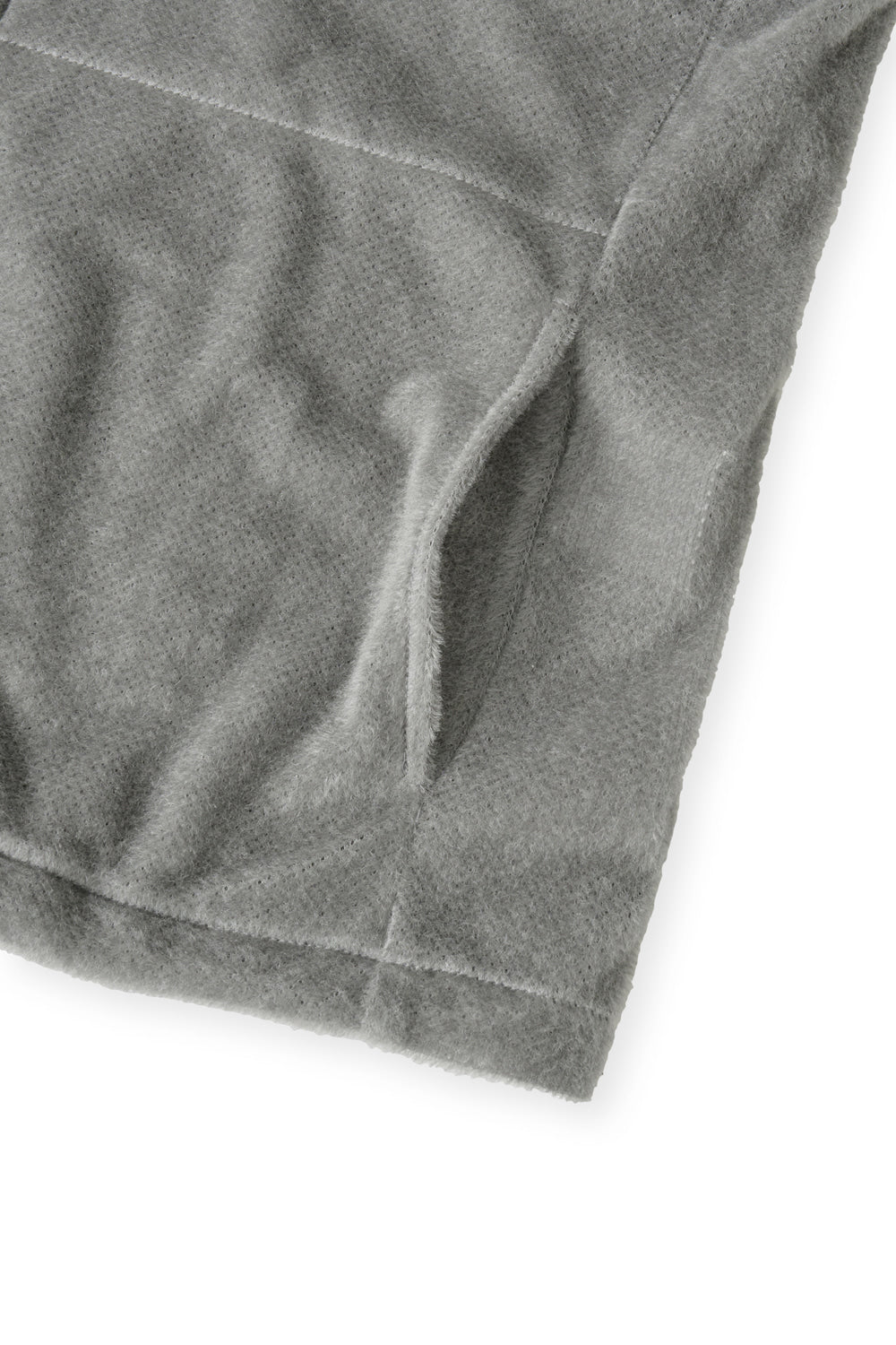 Hatchingroom - Fuzzy Mesh Hoodie Light (Grey) product image 6 | TRAB K-Fashion Australia