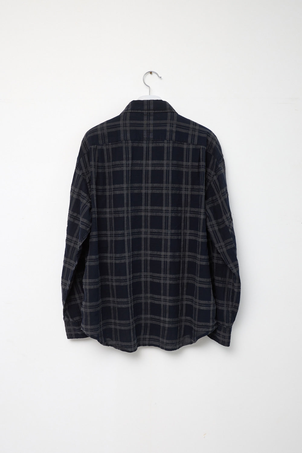 Hatchingroom - Archive Shirt V2 Boiled Check Dark (Navy) product image 2 | TRAB K-Fashion Australia