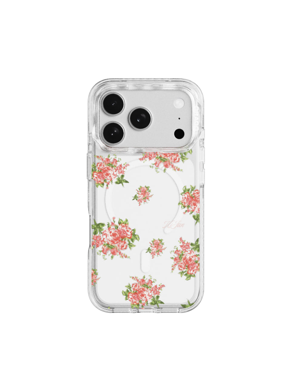 Kijun - MAGSAFE LAYERS FRAME CASE CLEAR SUNWASHED (Flower) product image 2 | TRAB K-Fashion Australia