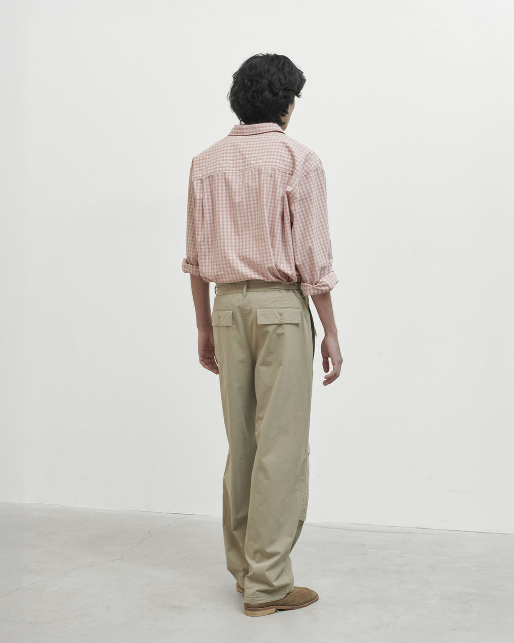 Brownyard - Steady Shirt (Pink Check) product image 3 | TRAB K-Fashion Australia