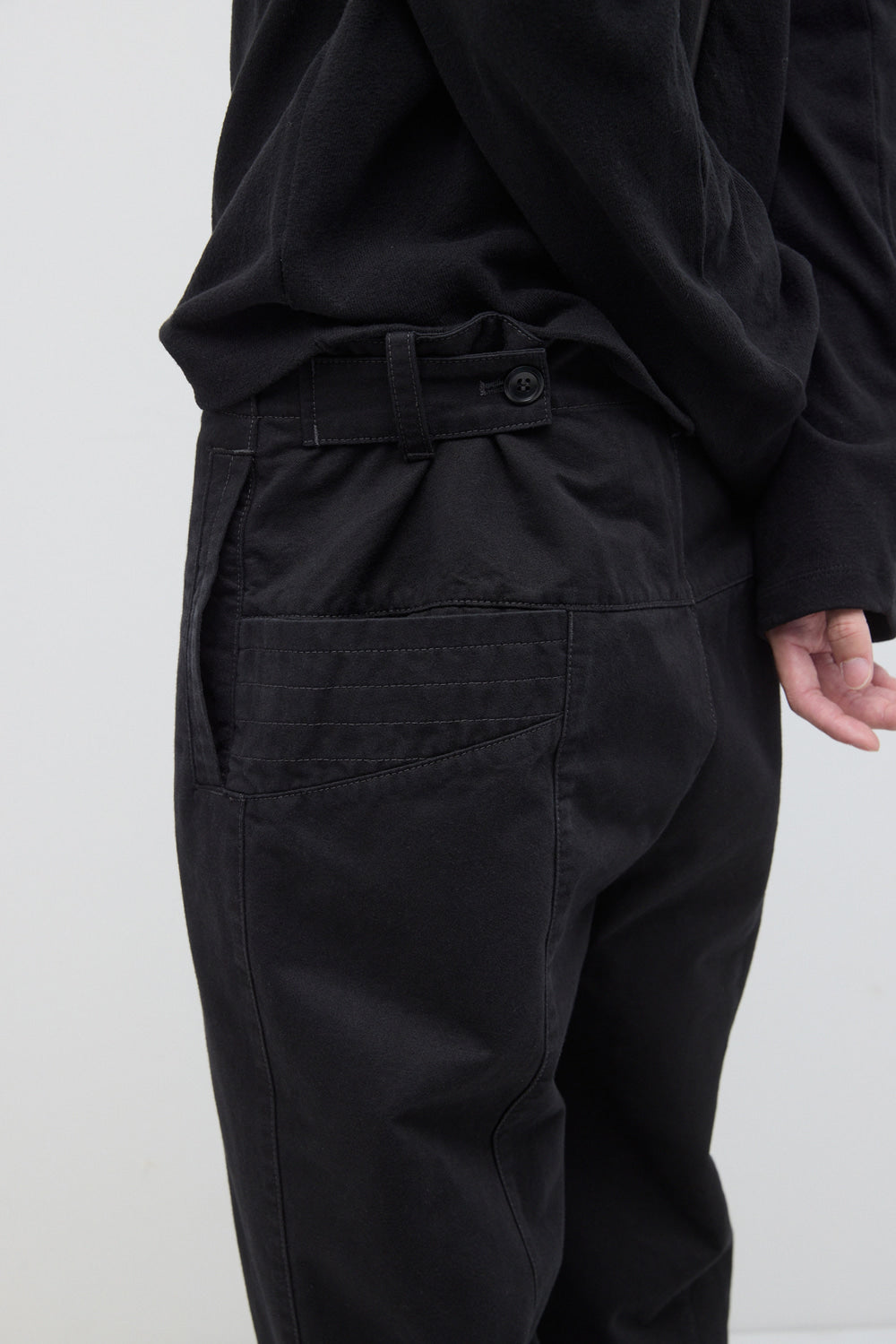 Hatchingroom - Flap Trousers (Black) product image 6 | TRAB K-Fashion Australia