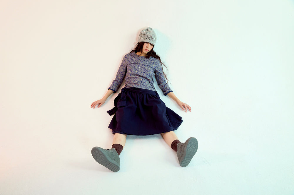 Coyseio - Flower Capri Sleeve (Grey) product image 7 | TRAB K-Fashion Australia