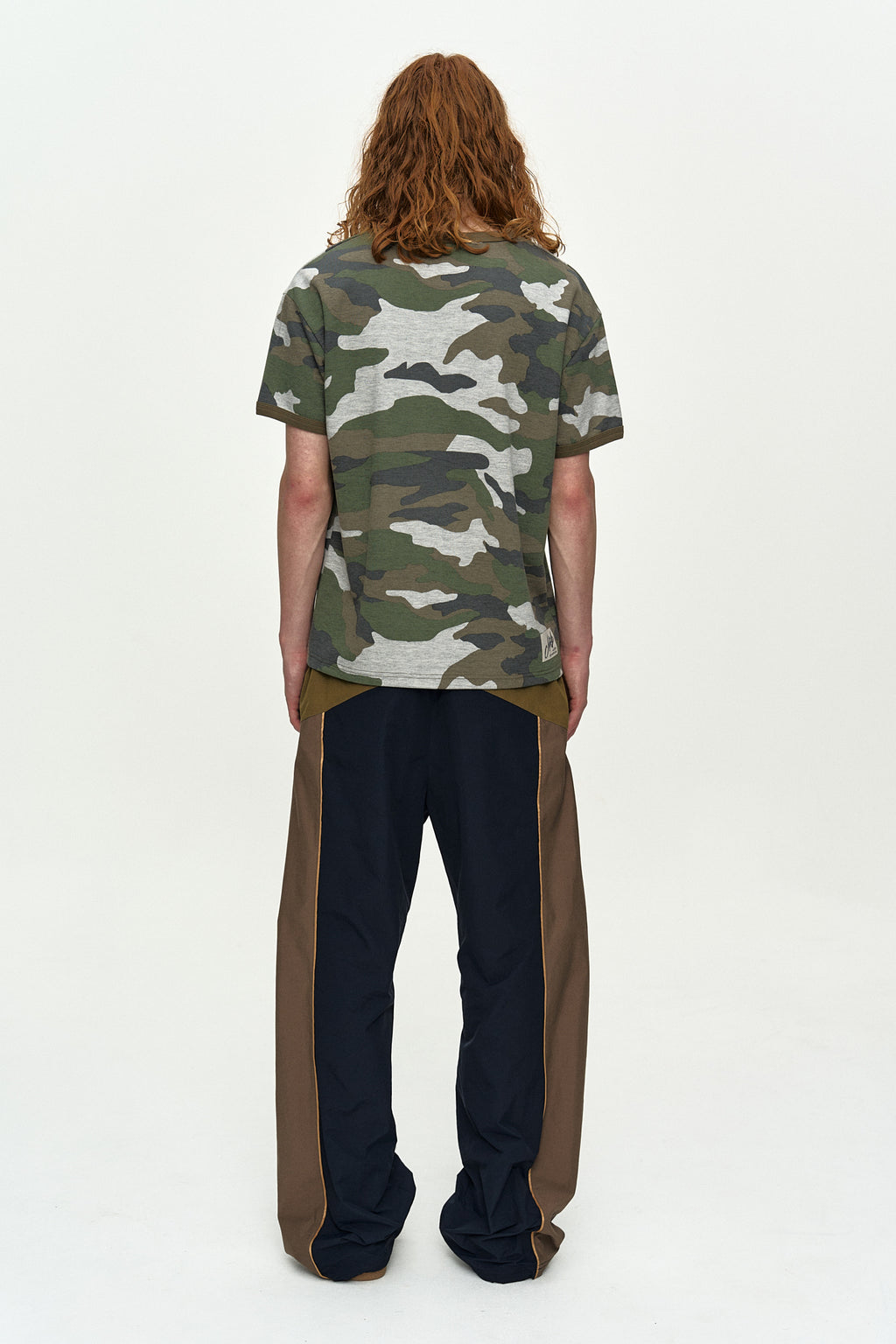 Andersson Bell - (essential) Camouflage Ringer T-Shirt (Essential) product image 4 | TRAB K-Fashion Australia