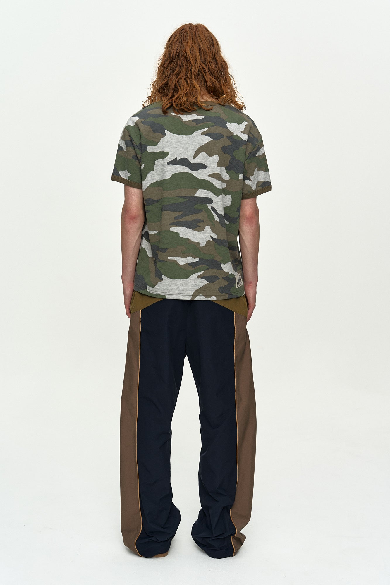 Andersson Bell - (essential) Camouflage Ringer T-Shirt (Essential) product image 4 | TRAB K-Fashion Australia