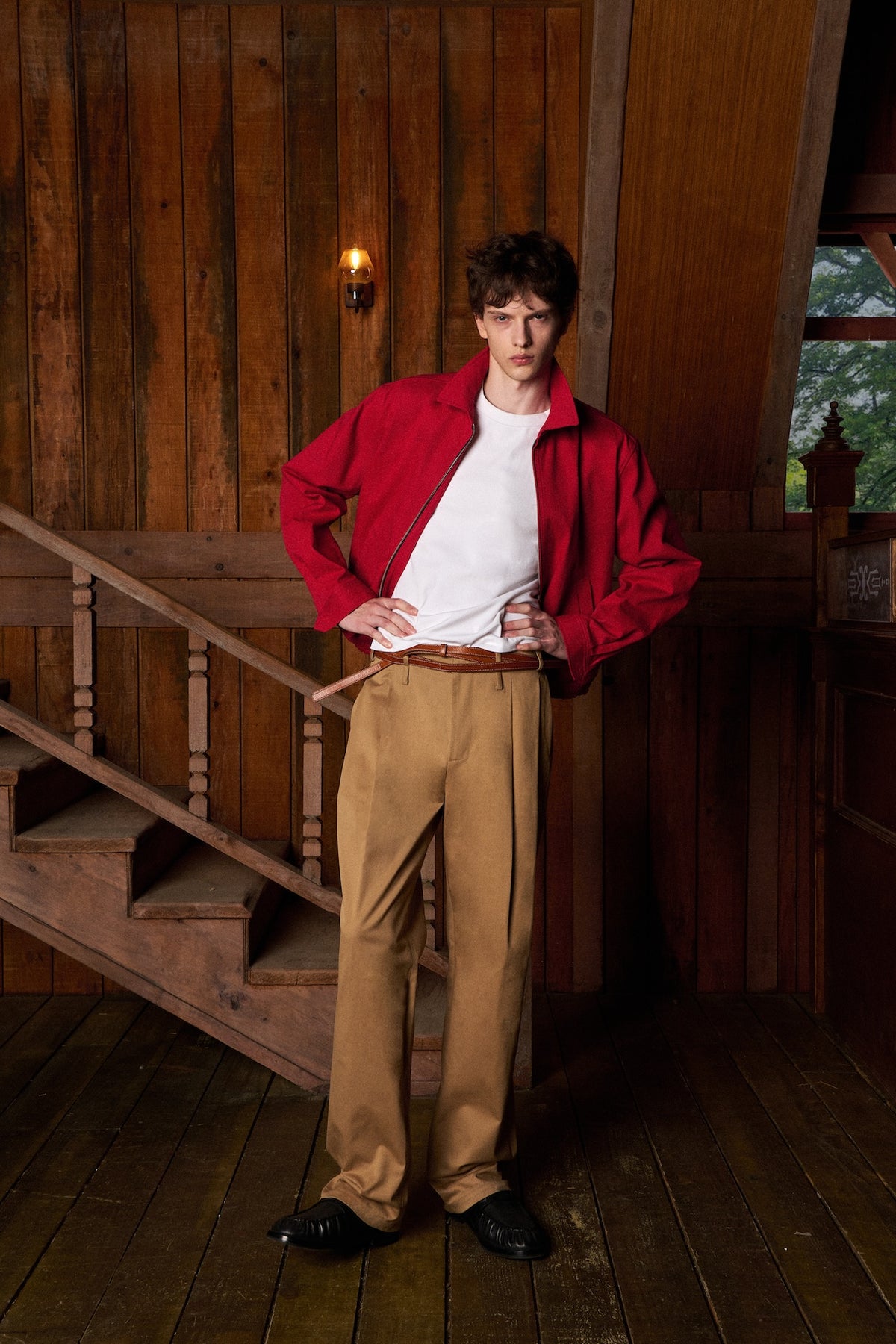 STU - Curved Cuff Jacket (Red) product image 6 | TRAB K-Fashion Australia