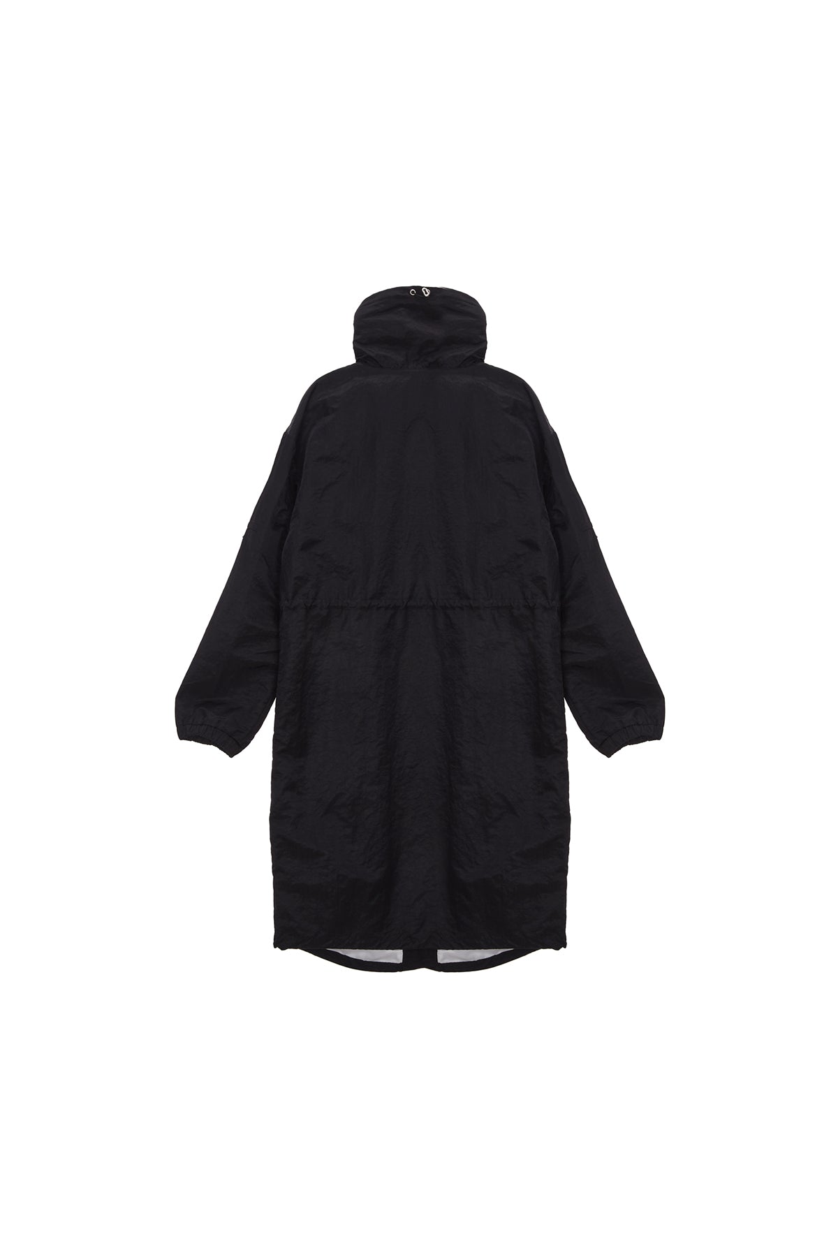 Matin Kim - Two Tone String Light Coat (Black) product image 2 | TRAB K-Fashion Australia