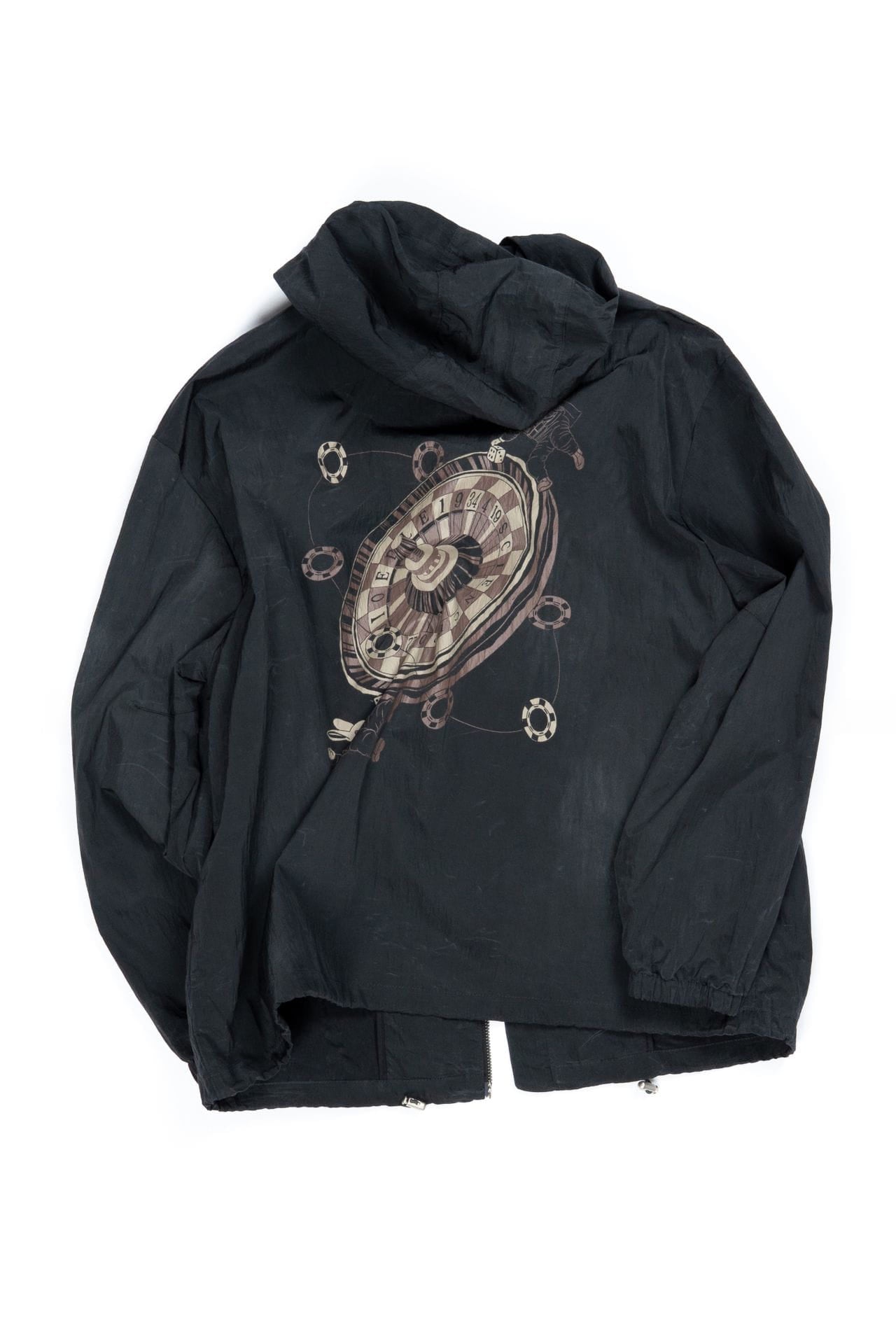 Ioedle - Zero Gravity Casino Windbreaker (Black) product image 1 | TRAB K-Fashion Australia