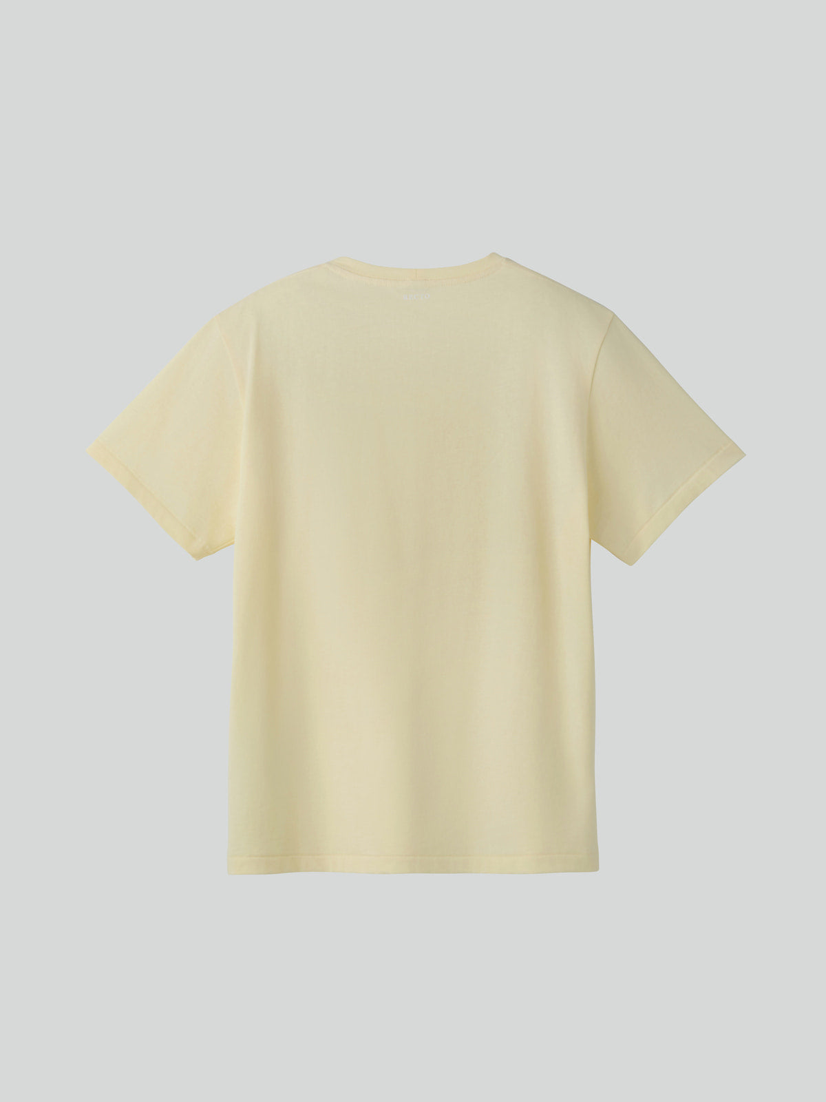 Recto - Compact Cotton T-Shirt (Lemon Yellow) product image 2 | TRAB K-Fashion Australia