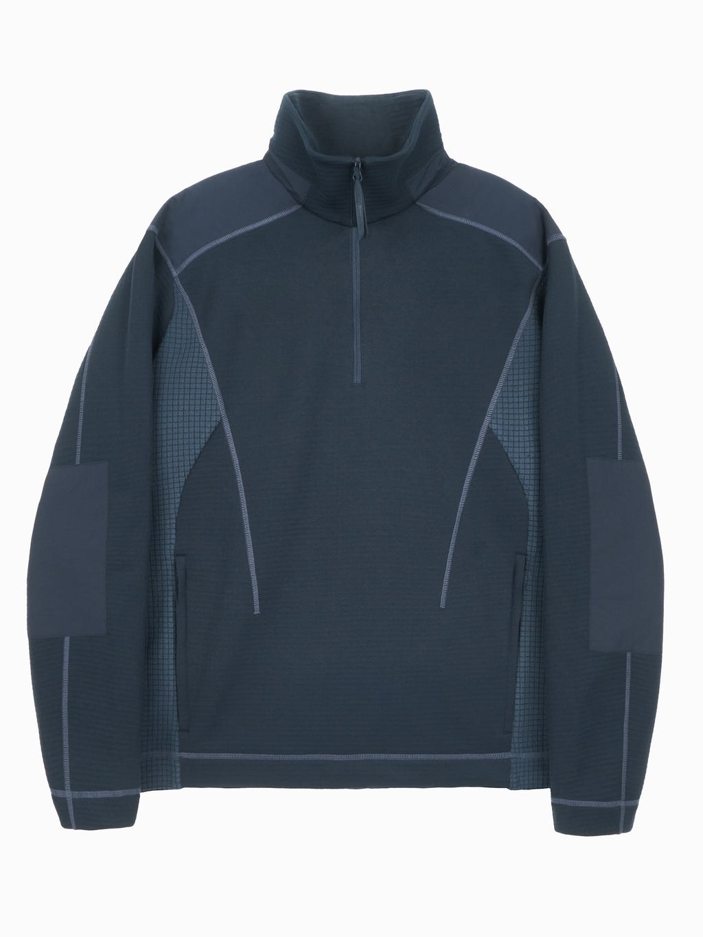 Jiyong Kim - Hooded Half Zip-Up (Navy) product image 13 | TRAB K-Fashion Australia