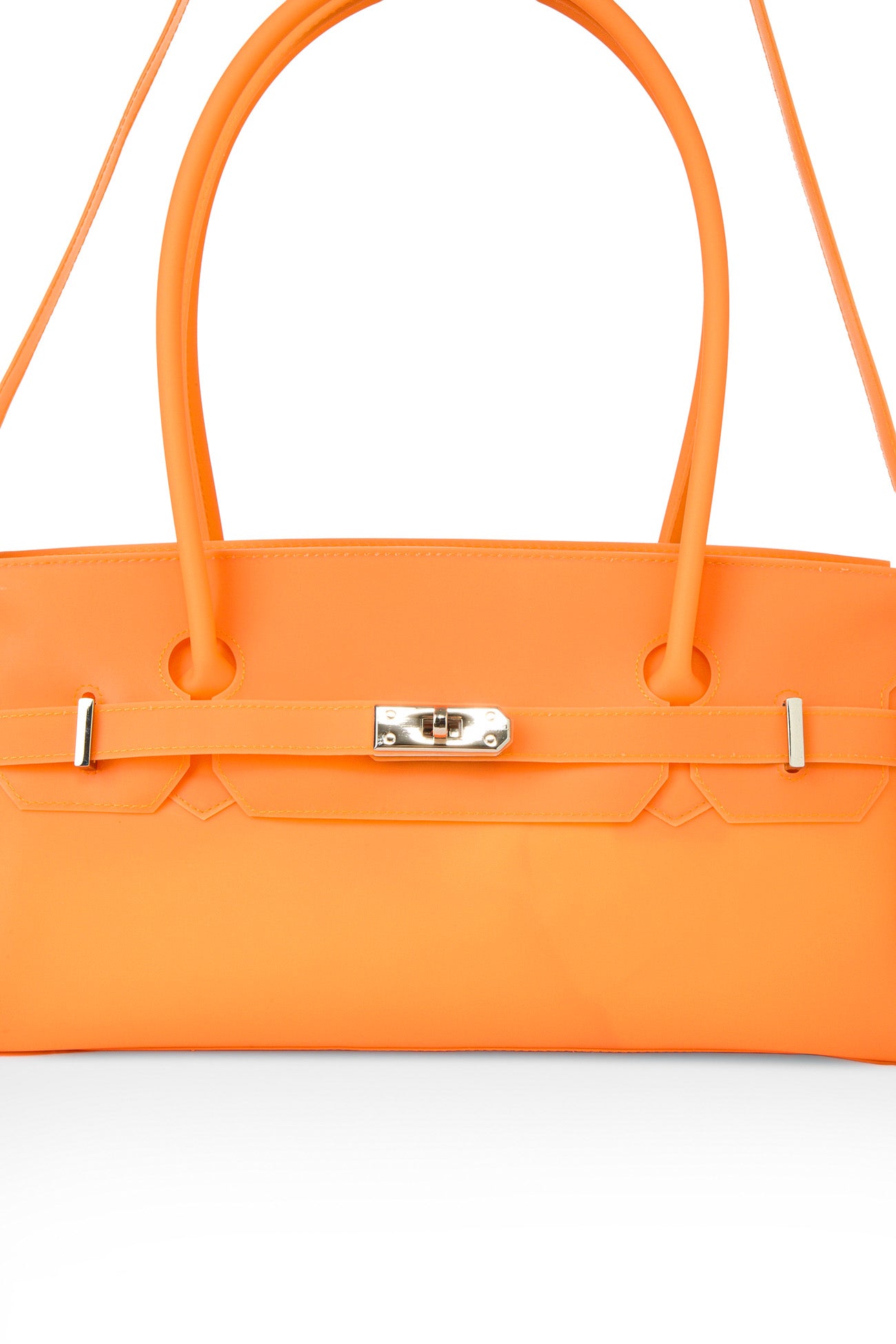Deinet - [free Card Wallet] Jelly Two-Way Bag (Orange) product image 6 | TRAB K-Fashion Australia