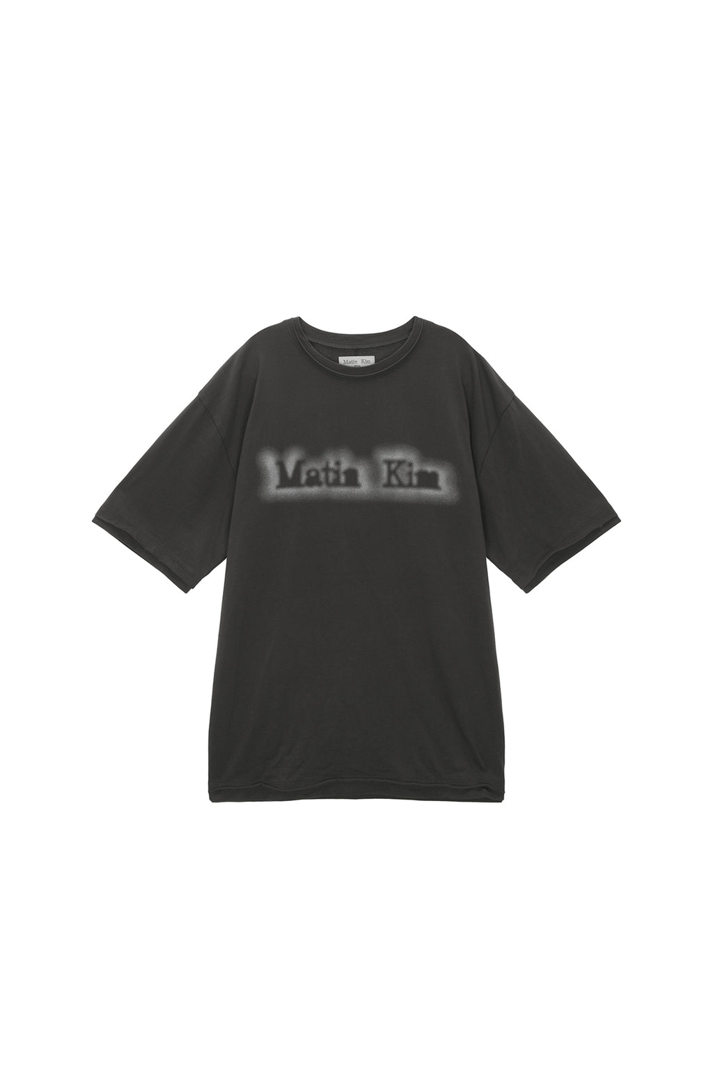 Matin Kim - Matin Shade Logo Top (Charcoal) product image 1 | TRAB K-Fashion Australia