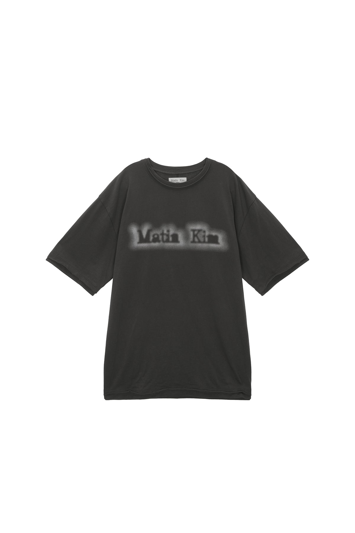 Matin Kim - Matin Shade Logo Top (Charcoal) product image 1 | TRAB K-Fashion Australia
