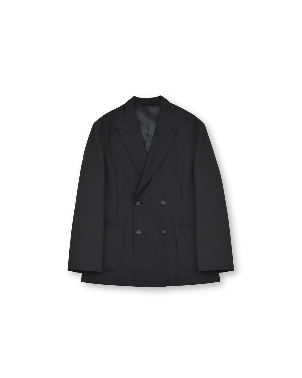 Brownyard - Double Breasted Jacket (Black) product image 3 | TRAB K-Fashion Australia