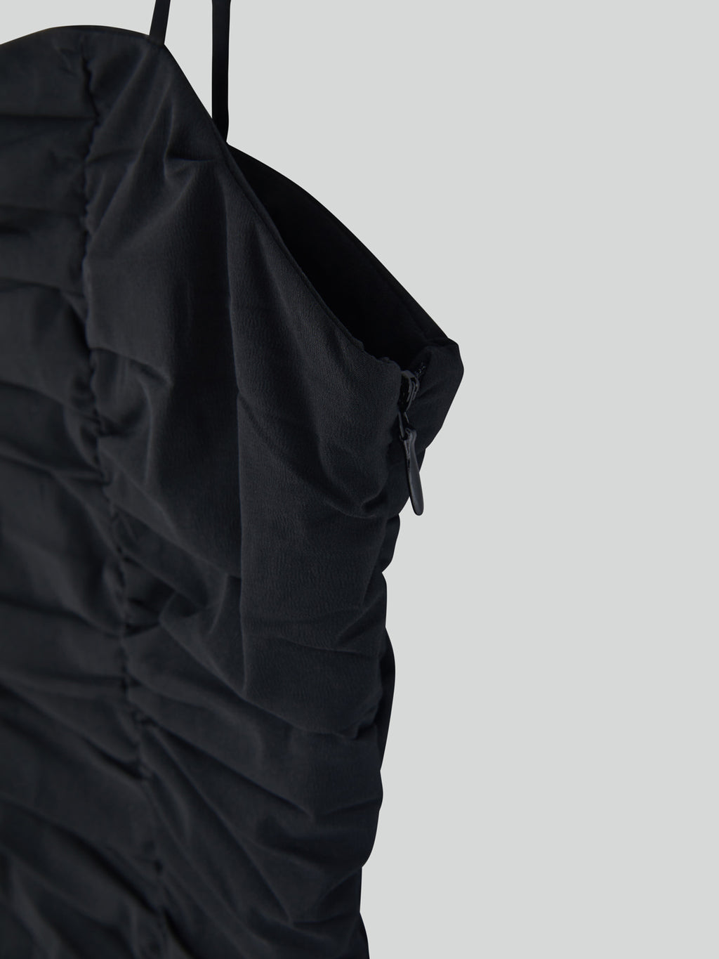 Recto - Gathered Bustier Top (Black) product image 13 | TRAB K-Fashion Australia